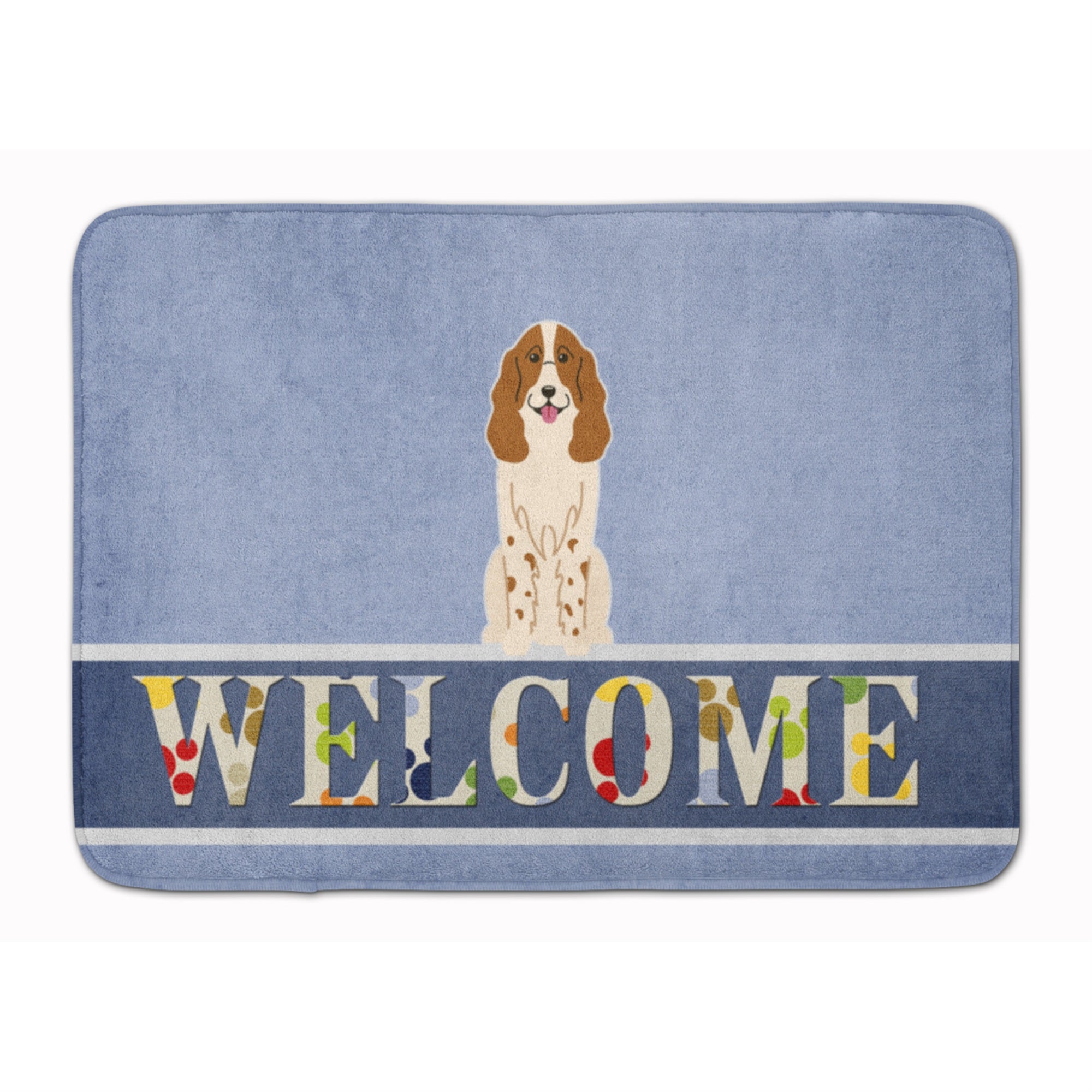 'Caroline'S Treasures Russian Spaniel Welcome Floor Mat, 19 X 27, Multicolor''