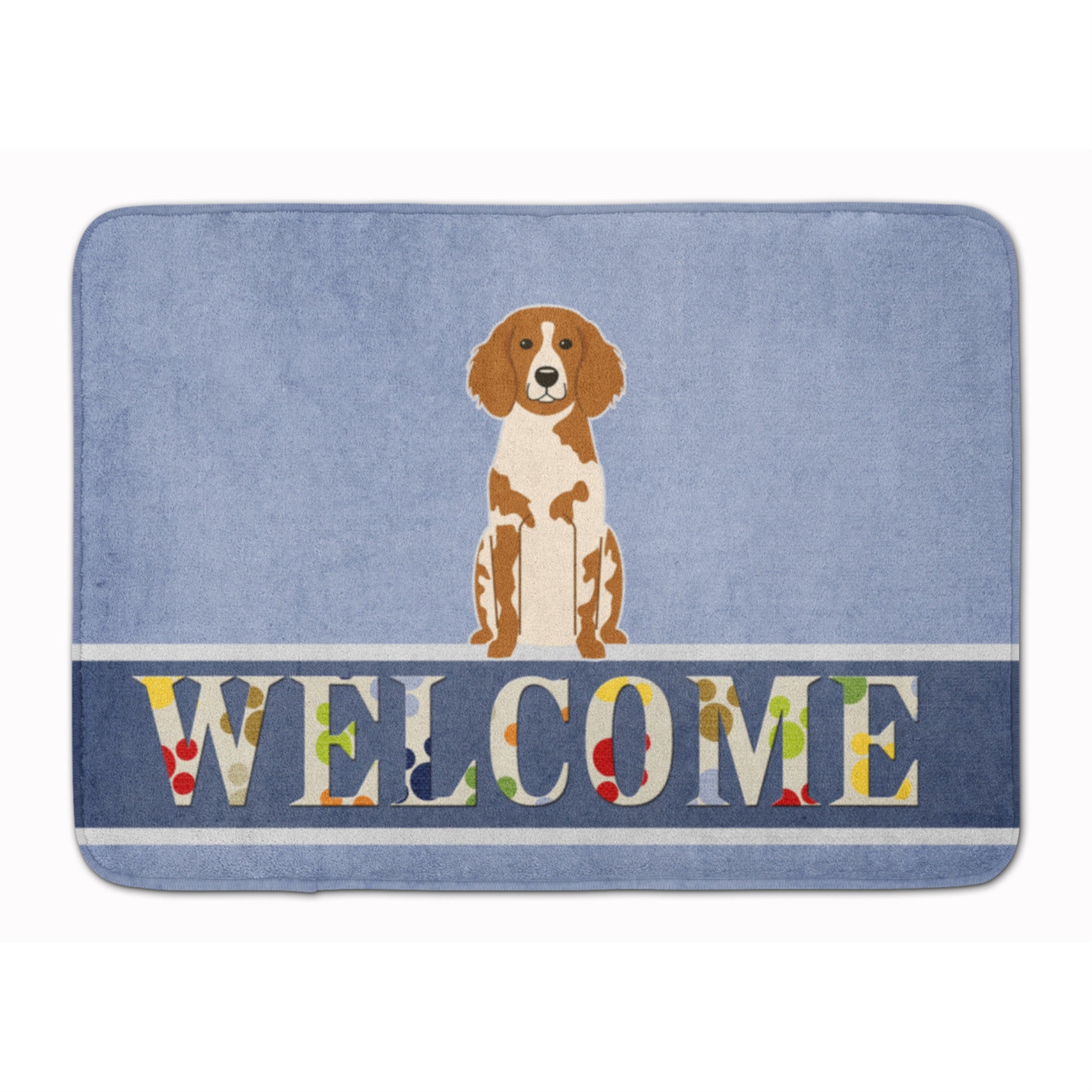 'Caroline'S Treasures Brittany Spaniel Welcome Floor Mat, 19 X 27, Multicolor''