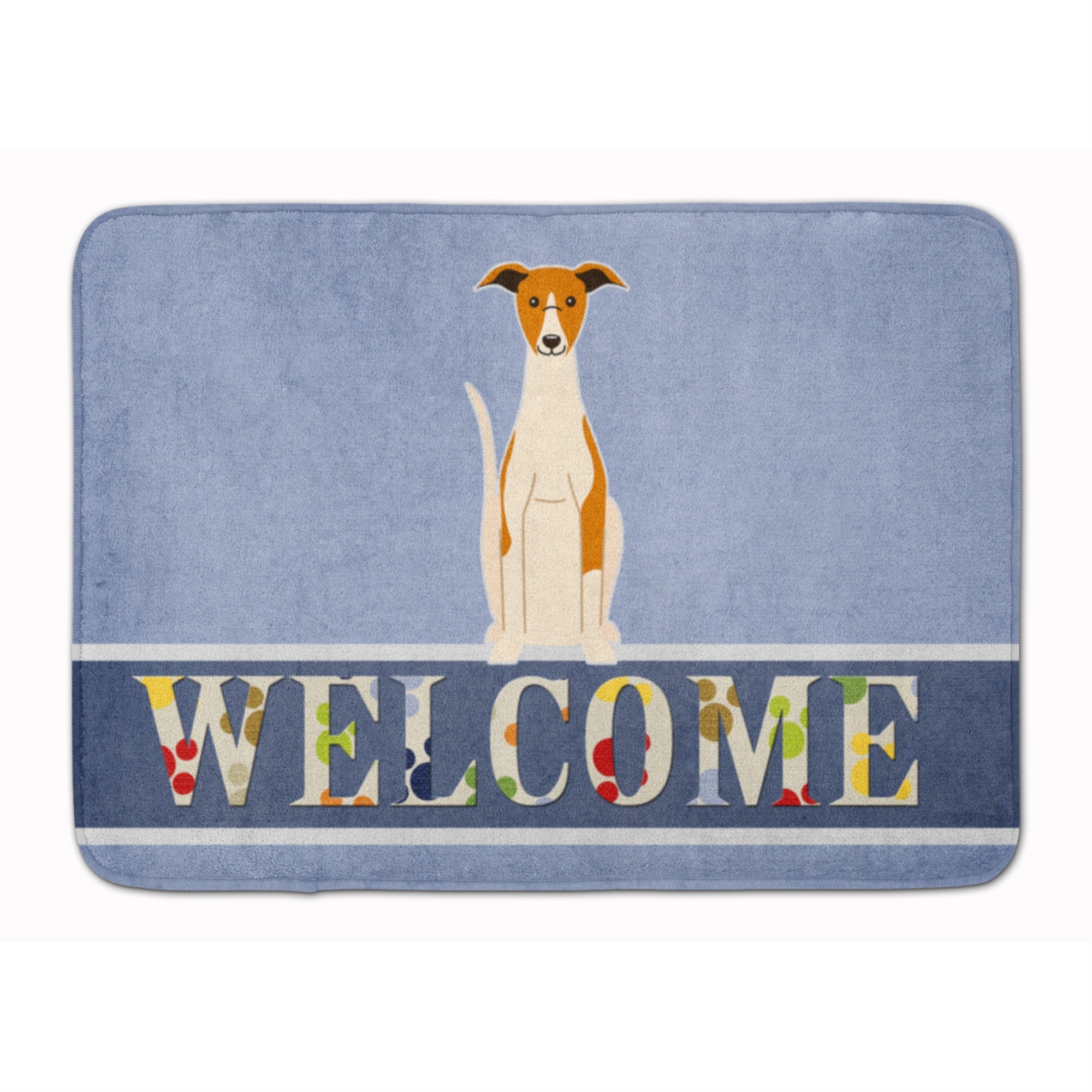 'Caroline'S Treasures Whippet Welcome Floor Mat, 19 X 27, Multicolor''