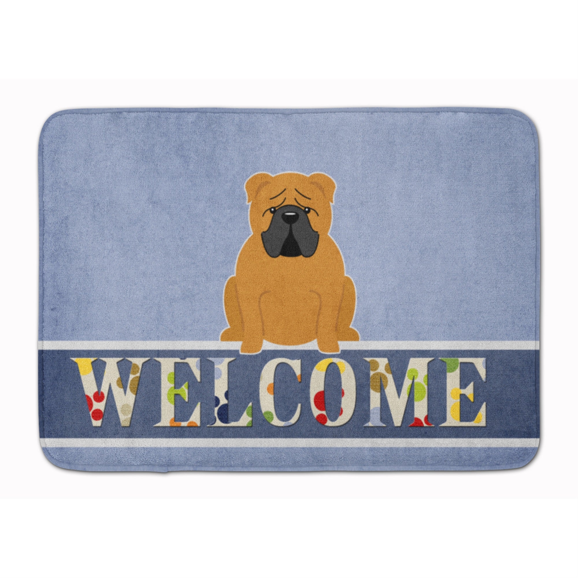 'Caroline'S Treasures English Bulldog Red Welcome Floor Mat, 19 X 27, Multicolor''