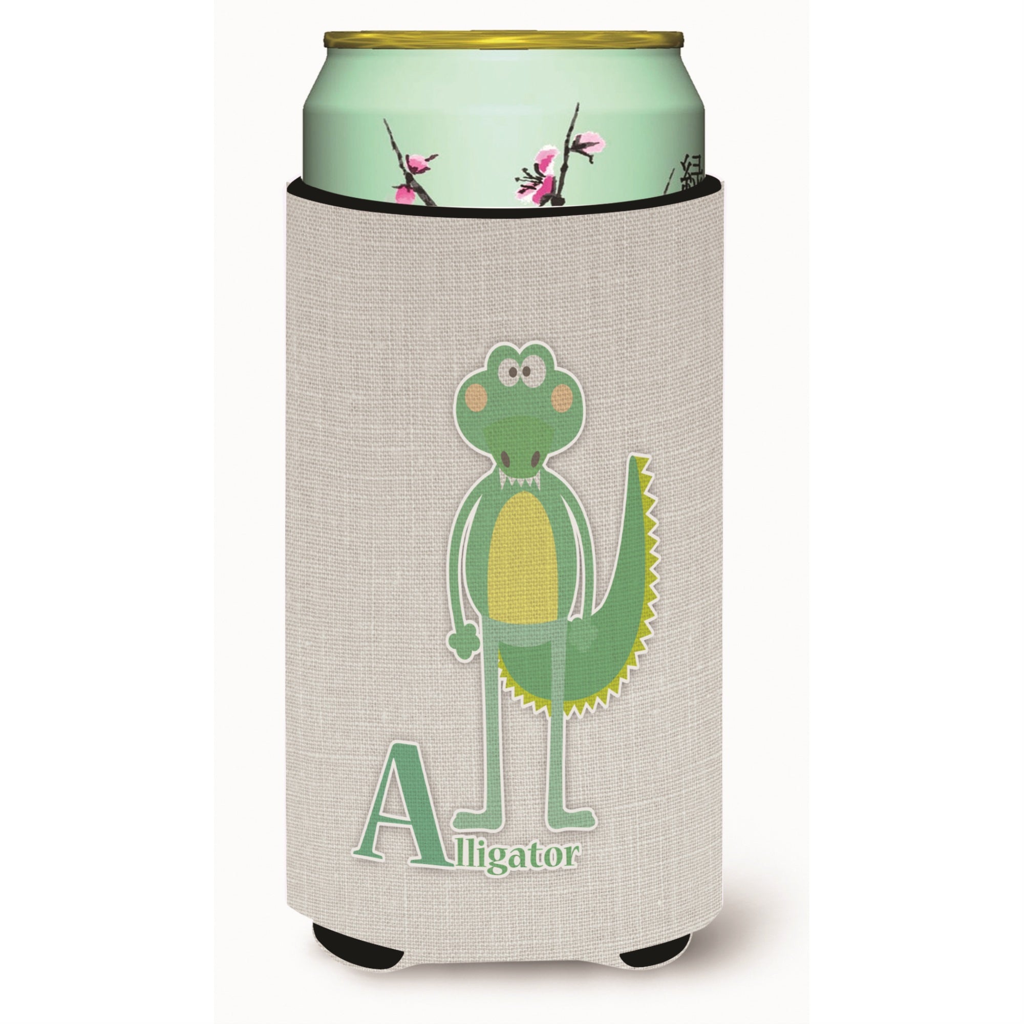 'Caroline'S Treasures Alphabet A For Alligator Tall Boy Beverage Insulator Hugger, Multicolor''