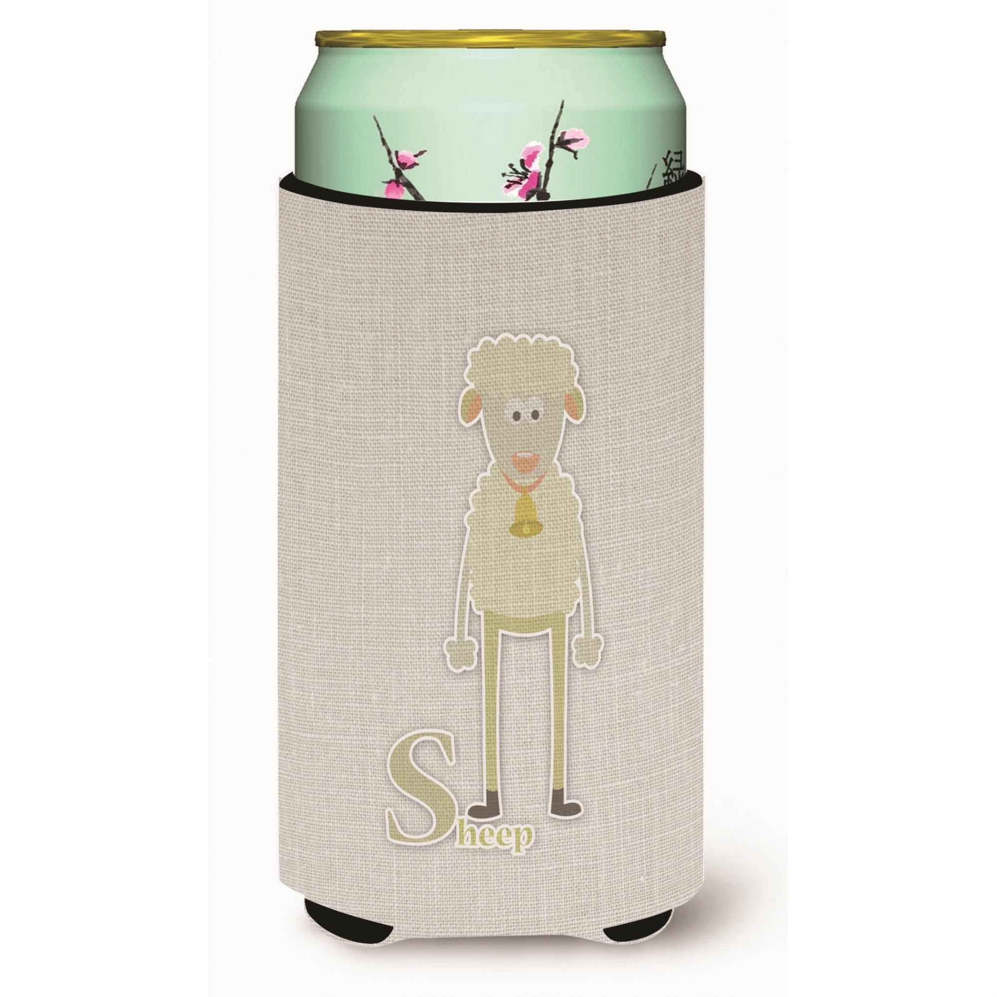 'Caroline'S Treasures Alphabet S For Sheep Tall Boy Beverage Insulator Hugger, Multicolor''