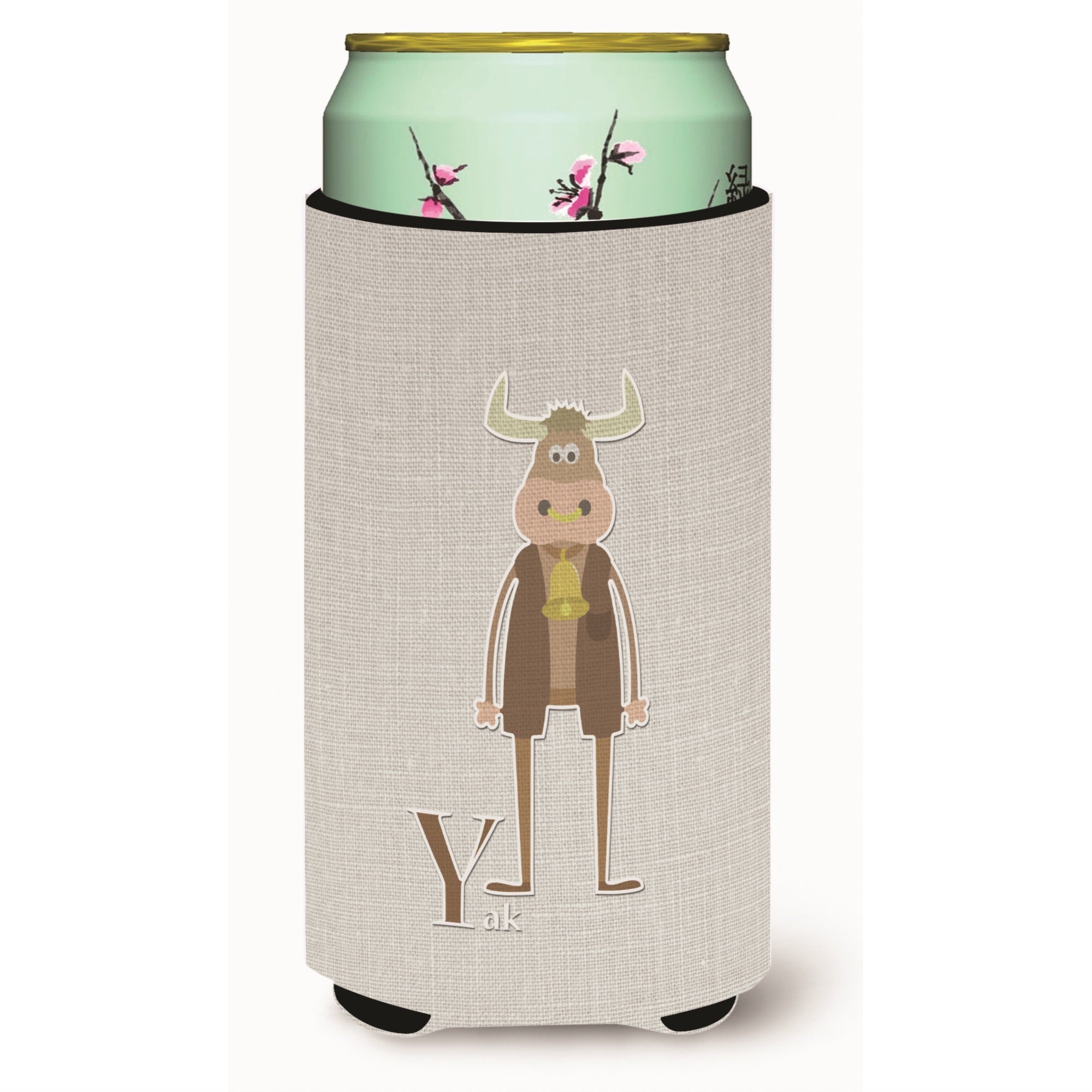 'Caroline'S Treasures Alphabet Y For Yak Tall Boy Beverage Insulator Hugger, Multicolor''