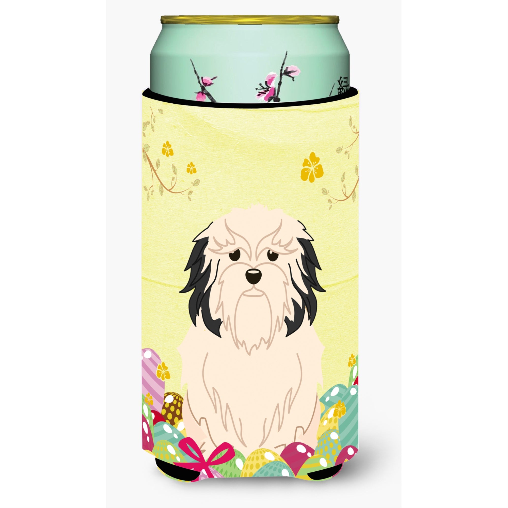 'Caroline'S Treasures Easter Eggs Lowchen Tall Boy Beverage Insulator Hugger, Multicolor''