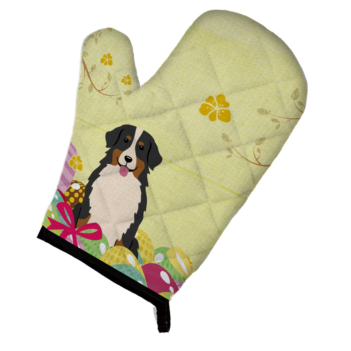 'Caroline'S Treasures Easter Eggs Bernese Mountain Dog Oven Mitt, Multicolor, 12'''' X 8.5''''''