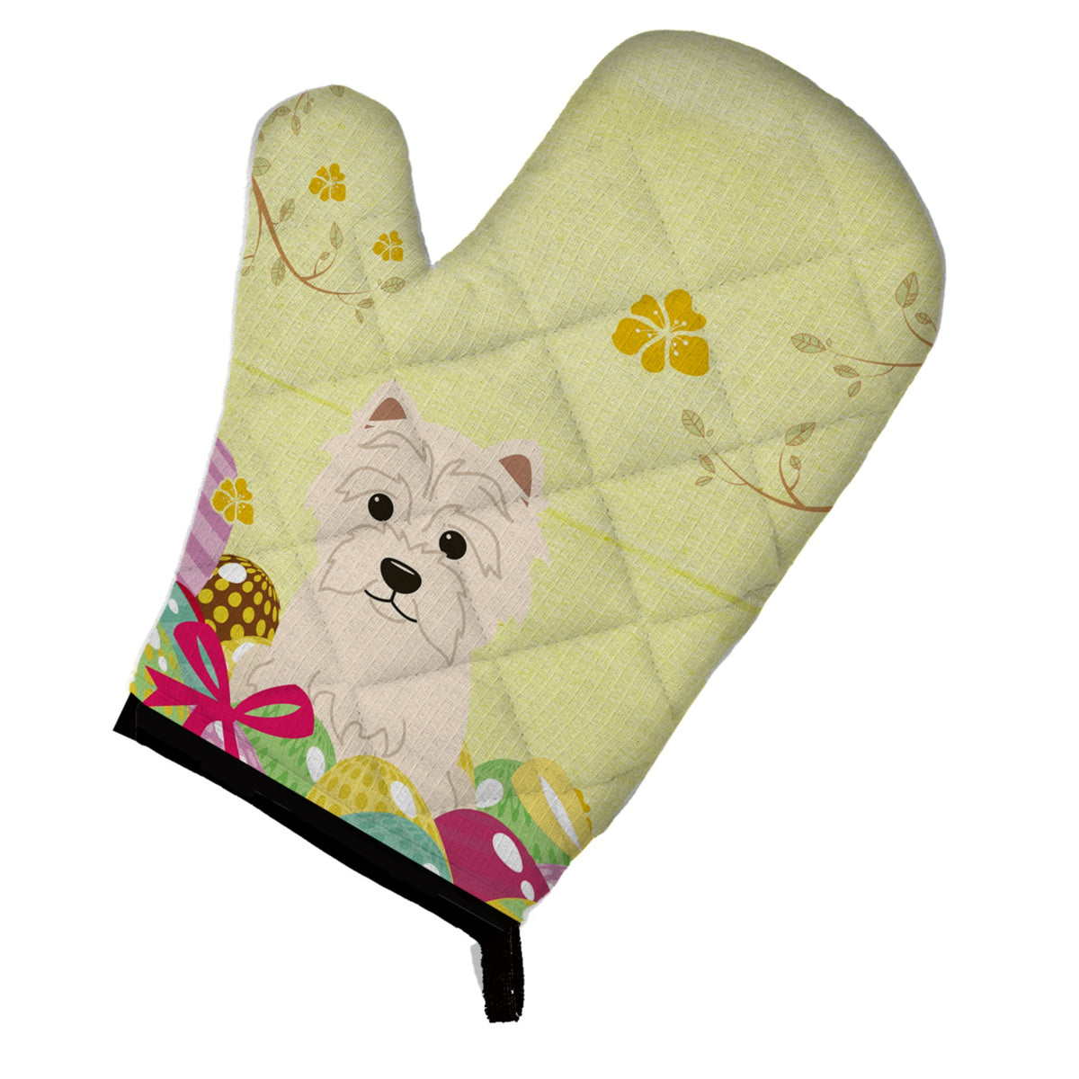 'Caroline'S Treasures Easter Eggs Westie Oven Mitt, Multicolor, 12'''' X 8.5''''''