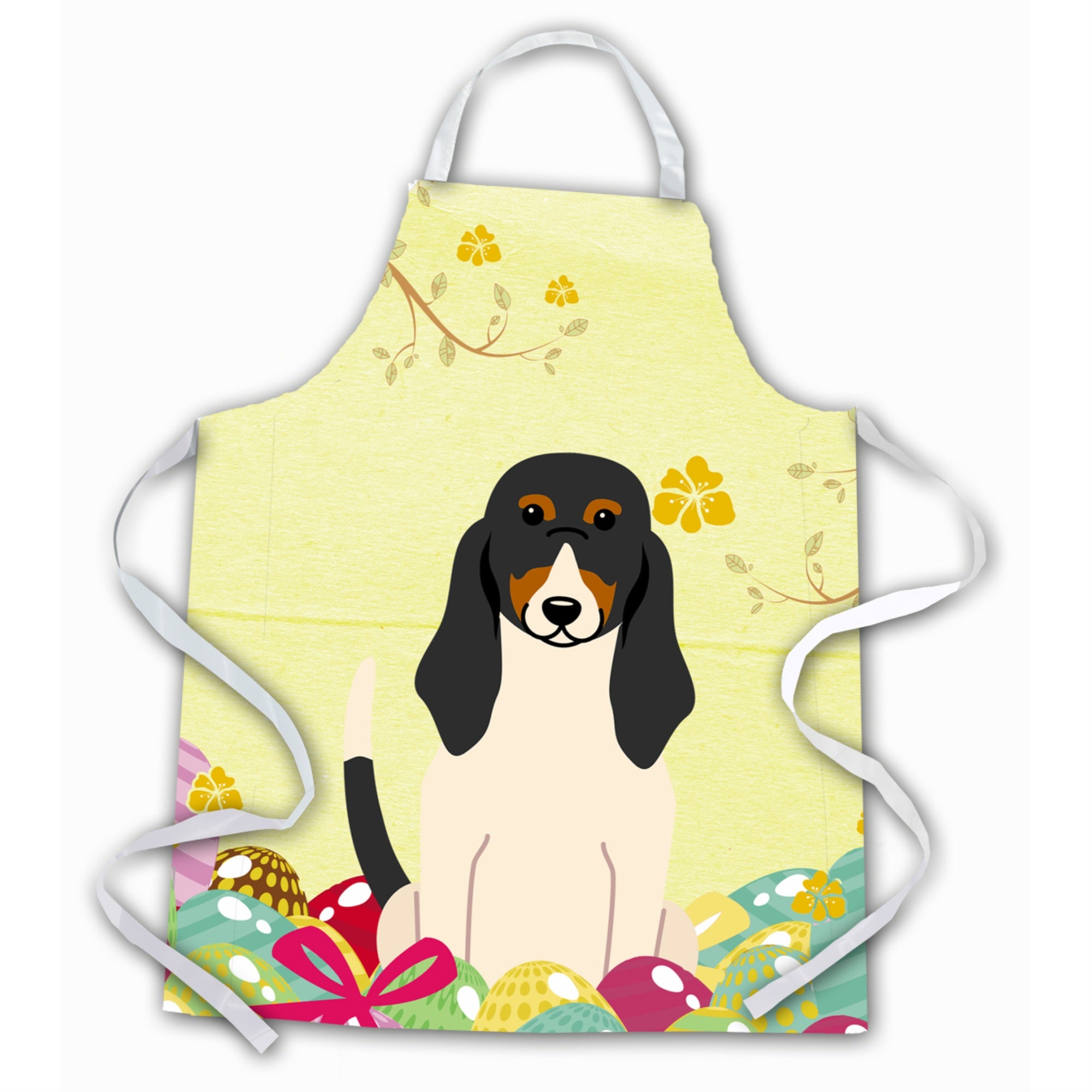 'Caroline'S Treasures Easter Eggs Swiss Hound Apron, Large, Multicolor''
