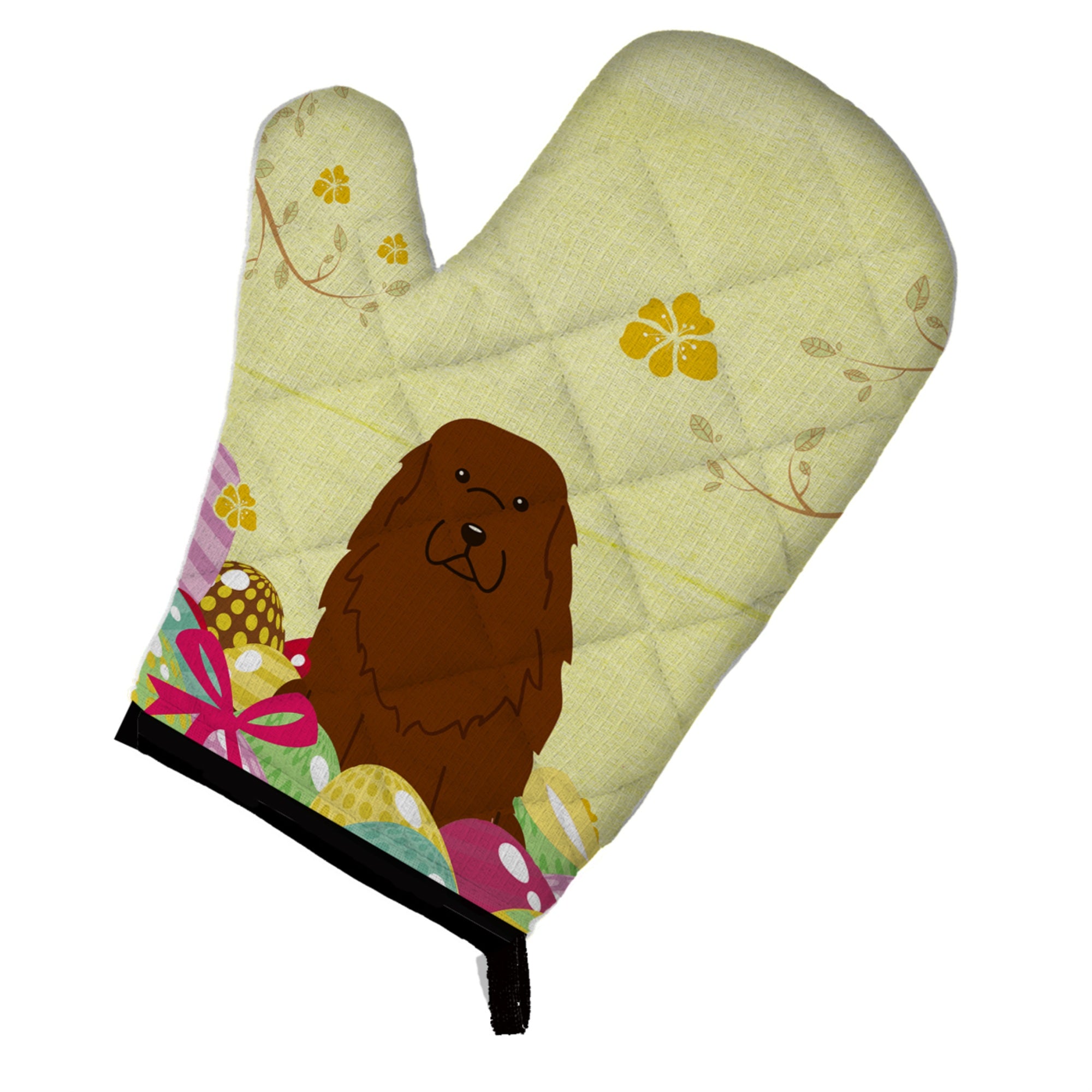 'Caroline'S Treasures Easter Eggs Caucasian Shepherd Dog Oven Mitt, Multicolor, 12'''' X 8.5''''''
