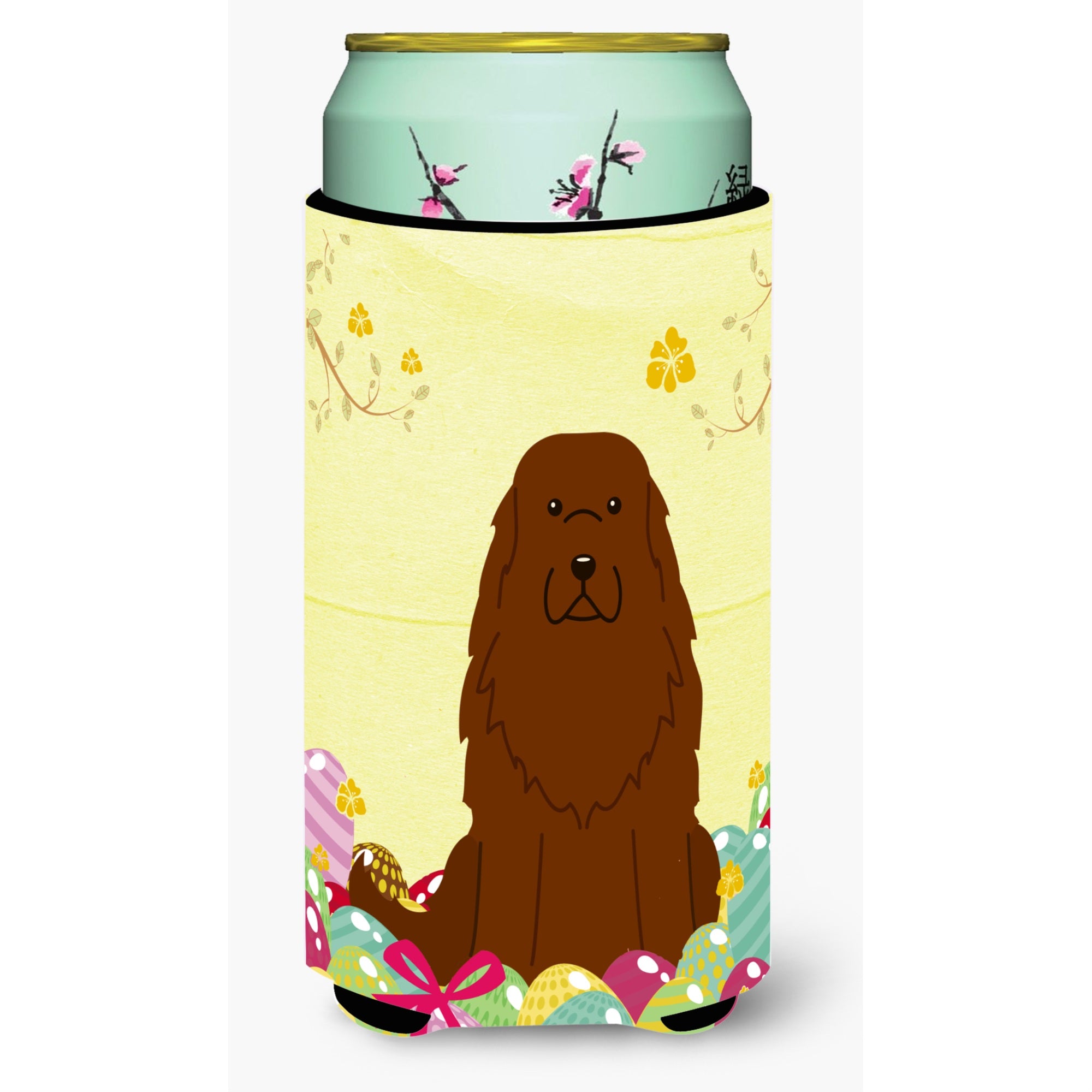 'Caroline'S Treasures Easter Eggs Caucasian Shepherd Dog Tall Boy Beverage Insulator Hugger, Multicolor''