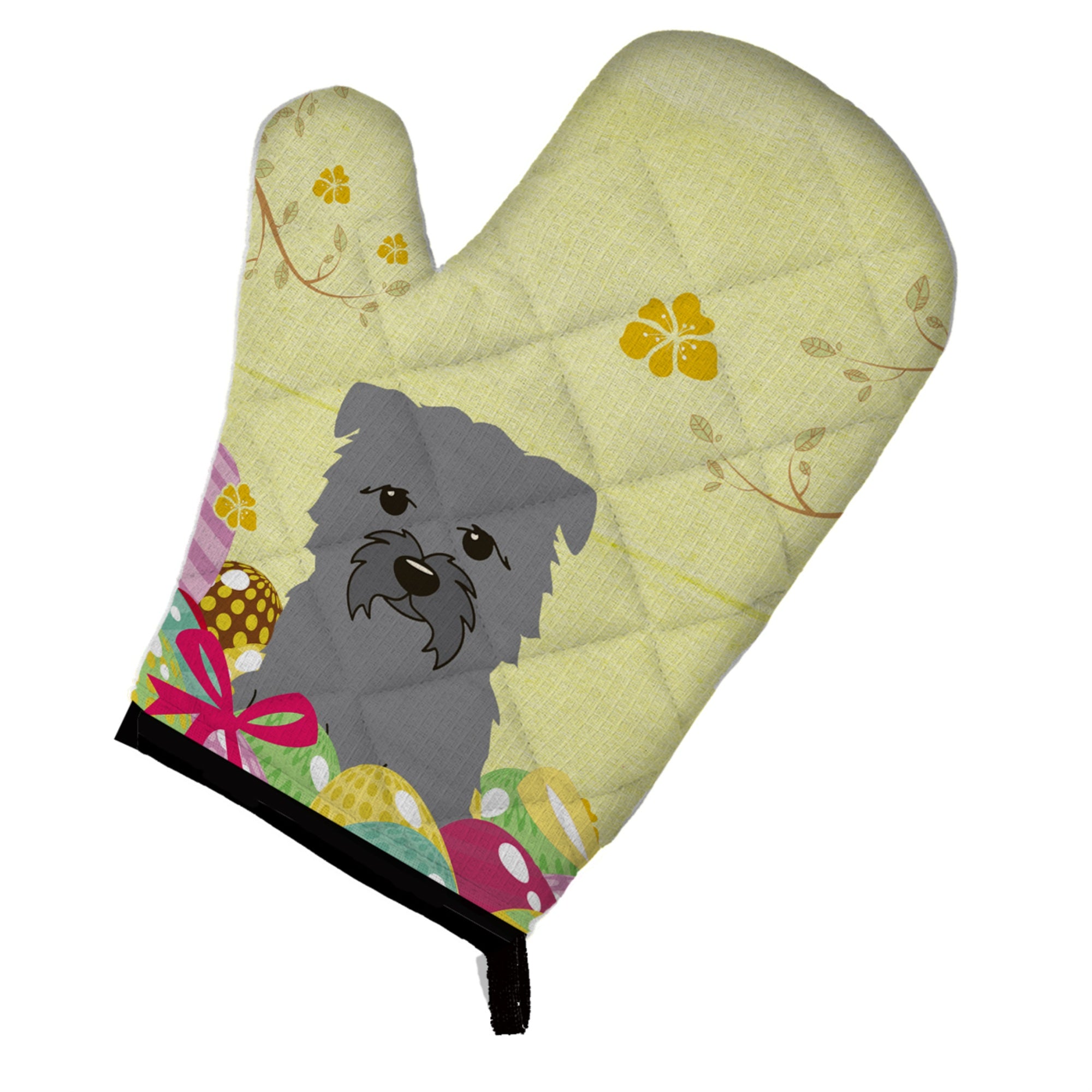 'Caroline'S Treasures Easter Eggs Glen Of Imal Grey Oven Mitt, Multicolor, 12'''' X 8.5''''''