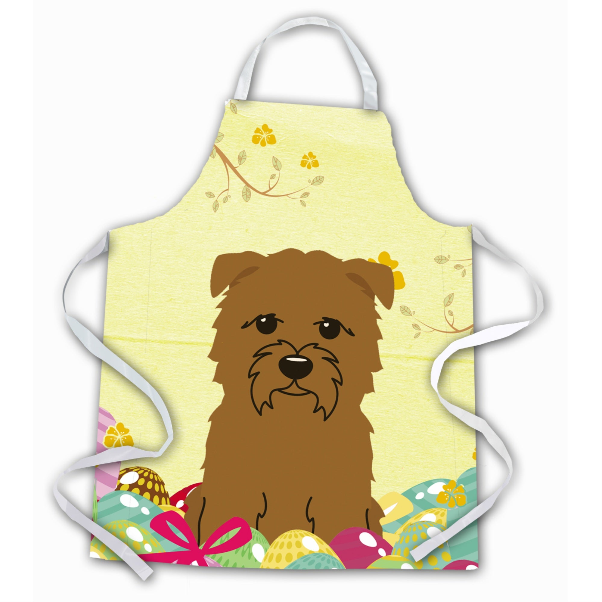 'Caroline'S Treasures Easter Eggs Glen Of Imal Tan Apron, Large, Multicolor''