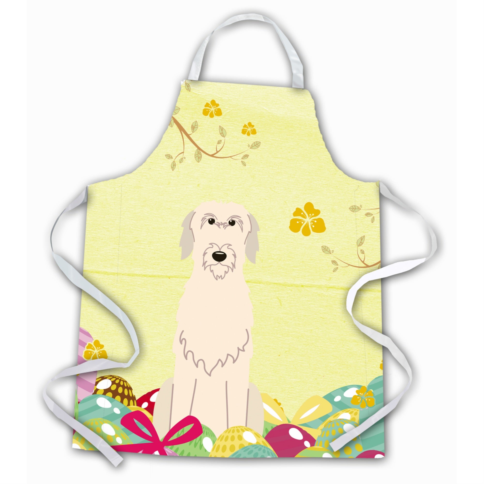 'Caroline'S Treasures Easter Eggs Irish Wolfhound Apron, Large, Multicolor''
