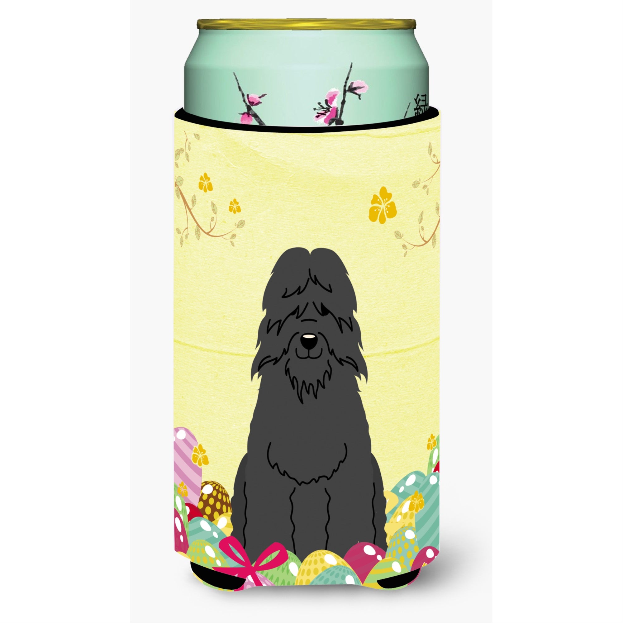 'Caroline'S Treasures Easter Eggs Bouvier Des Flandres Tall Boy Beverage Insulator Hugger, Multicolor''