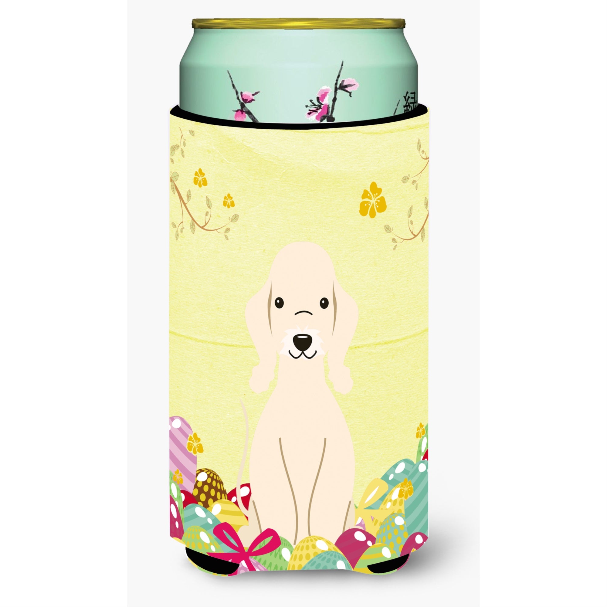 'Caroline'S Treasures Easter Bedlington Terrier Sandy Tall Boy Beverage Insulator Hugger, Multicolor''