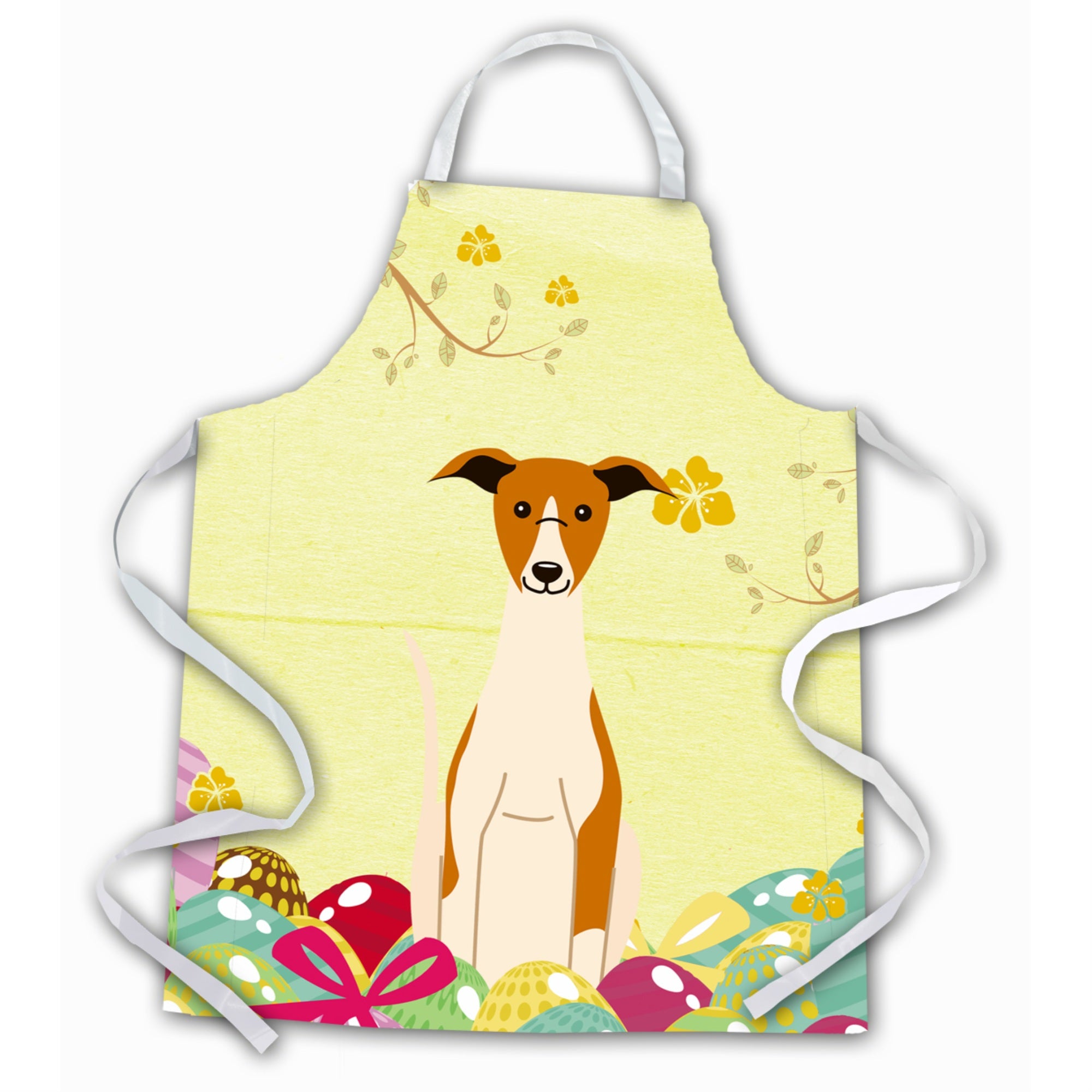 'Caroline'S Treasures Easter Eggs Whippet Apron, Large, Multicolor''