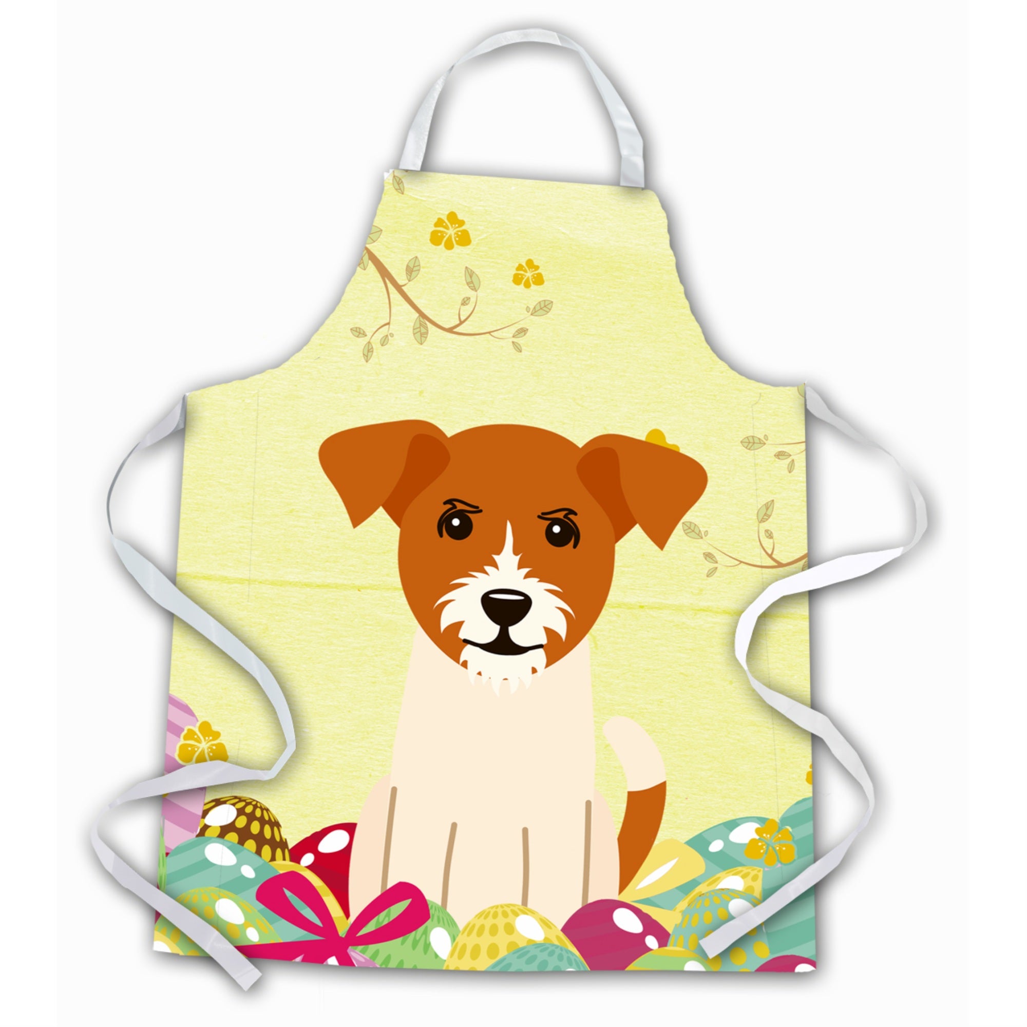 'Caroline'S Treasures Easter Eggs Jack Russell Terrier Apron, Large, Multicolor''