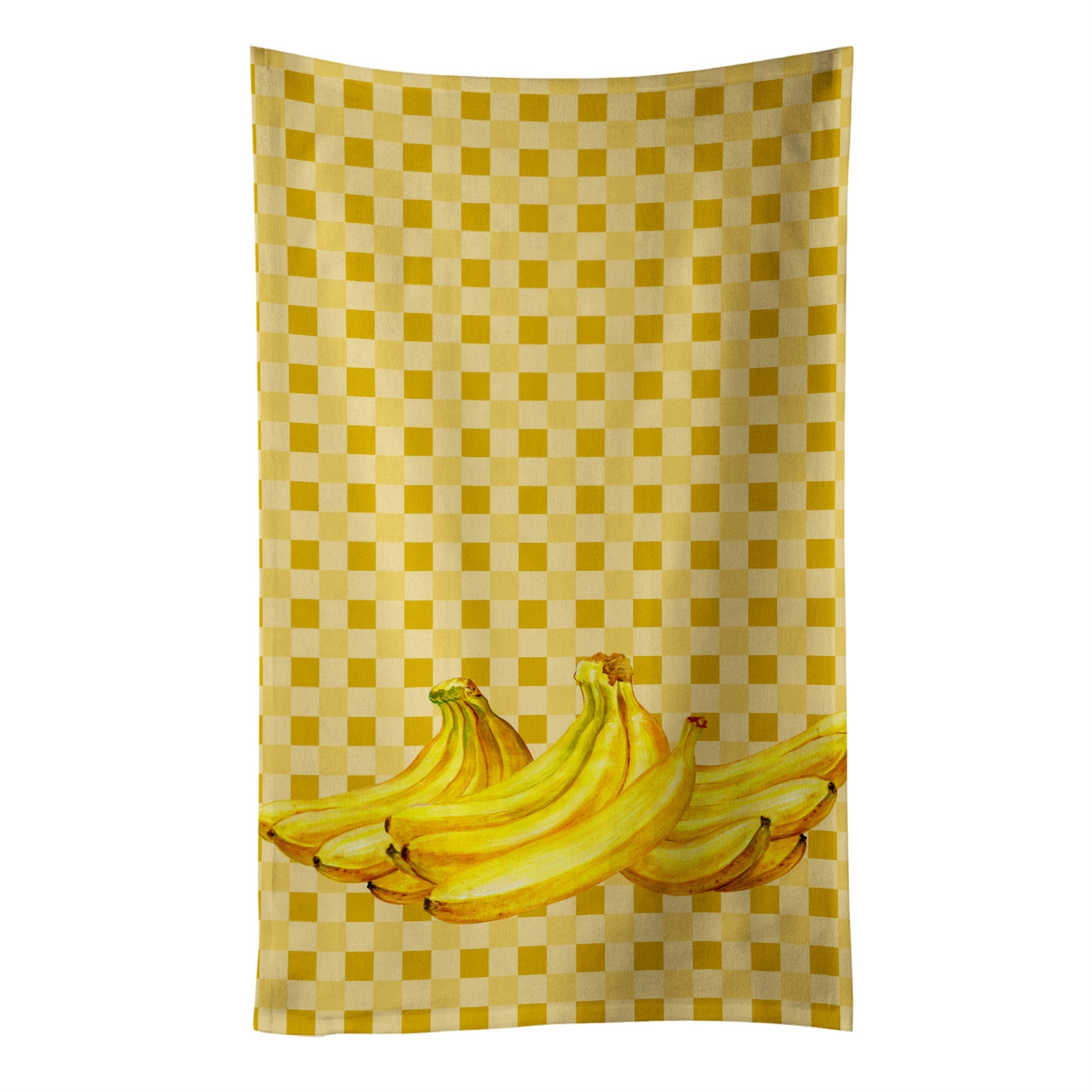 'Caroline'S Treasures Bananas On Basketweave Decorated Dish Towel, 25Hx15W, Multicolor''