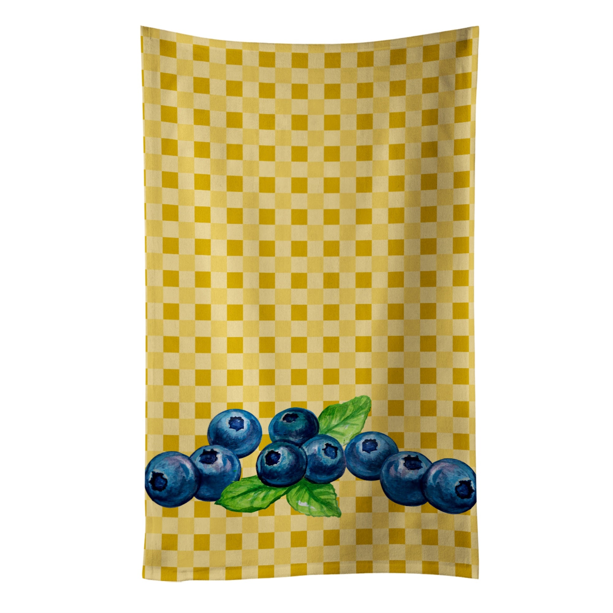 'Caroline'S Treasures Blueberries On Basketweave Decorated Dish Towel, 25Hx15W, Multicolor''