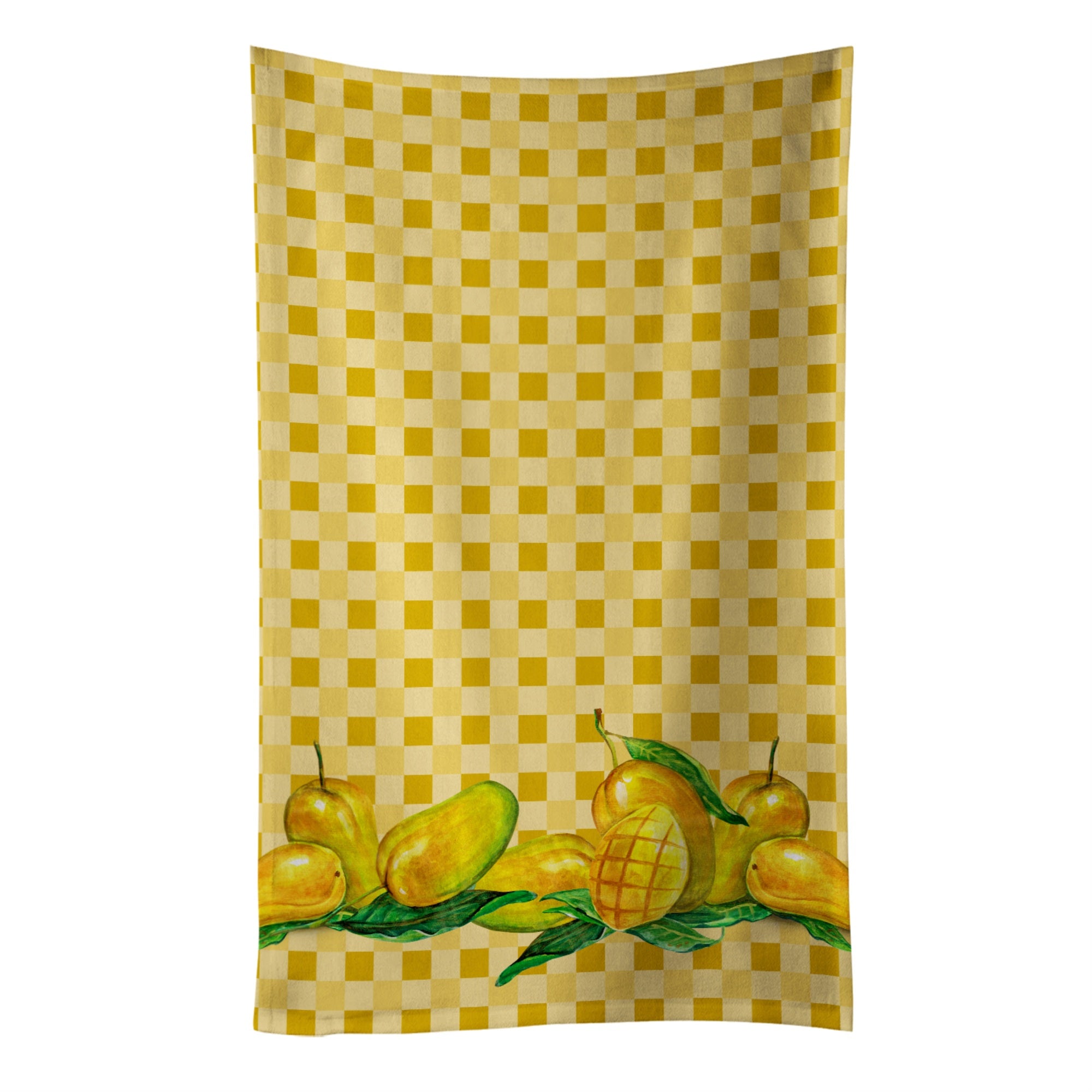 'Caroline'S Treasures Mangos On Basketweave Decorated Dish Towel, 25Hx15W, Multicolor''