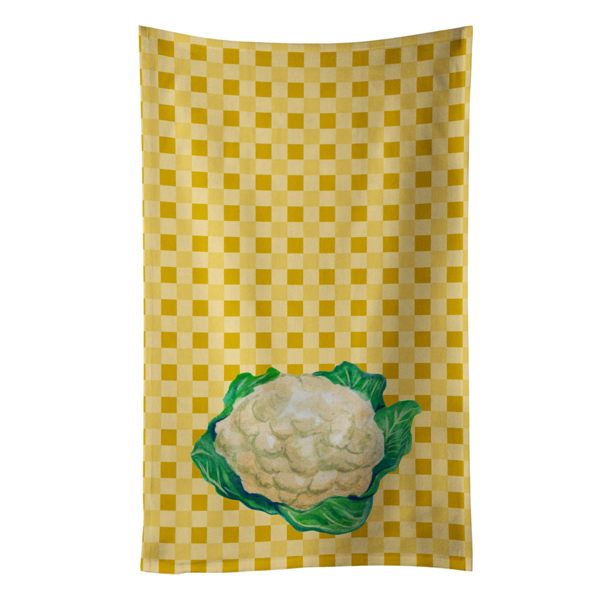 'Caroline'S Treasures Cauliflower On Basketweave Decorated Dish Towel, 25Hx15W, Multicolor''