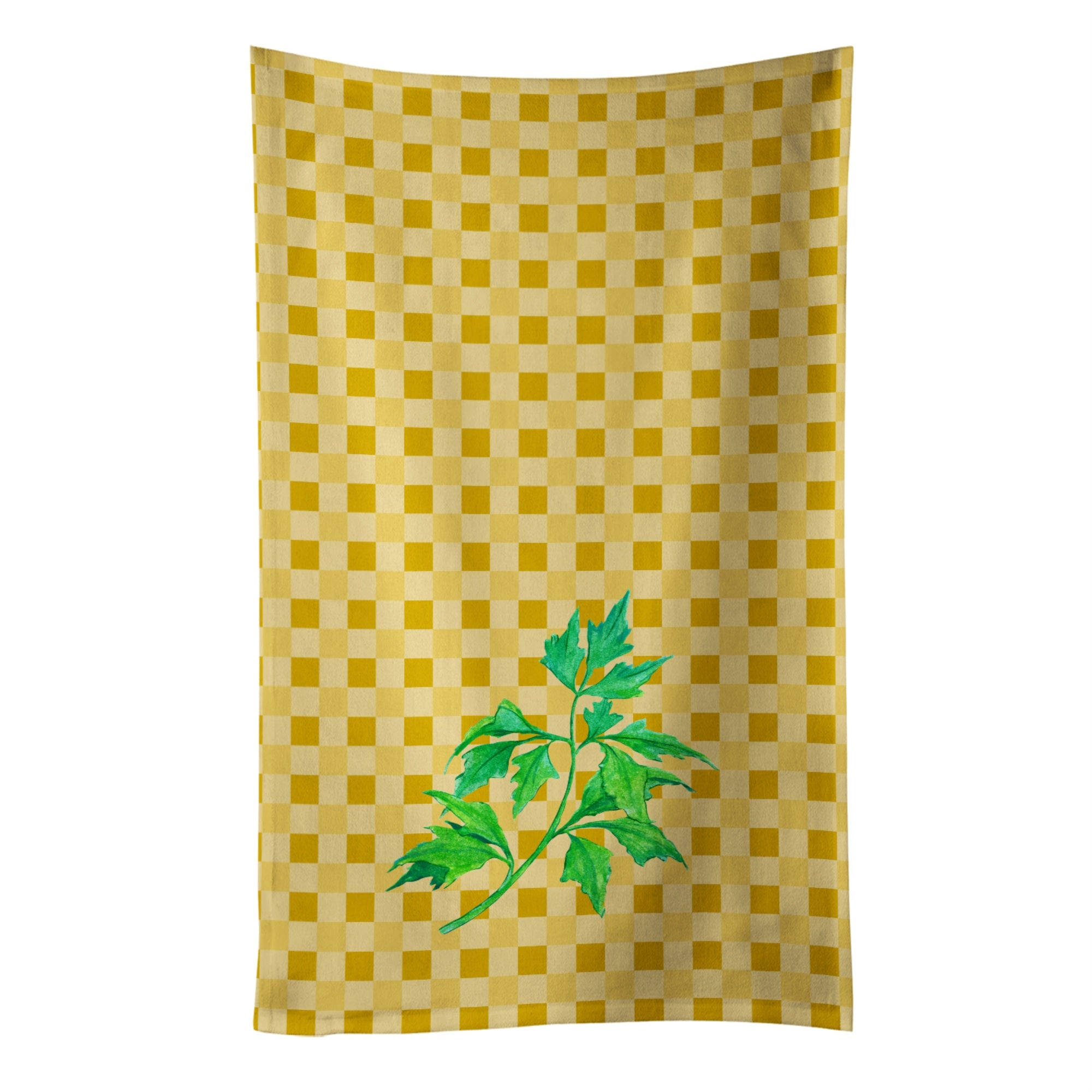 'Caroline'S Treasures Celery On Basketweave Decorated Dish Towel, 25Hx15W, Multicolor''