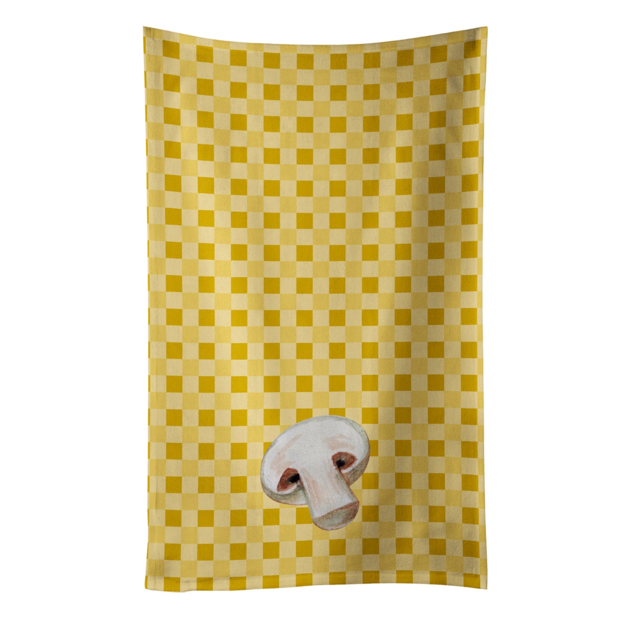 'Caroline'S Treasures Champignon Mushroom On Basketweave Decorated Dish Towel, 25Hx15W, Multicolor''