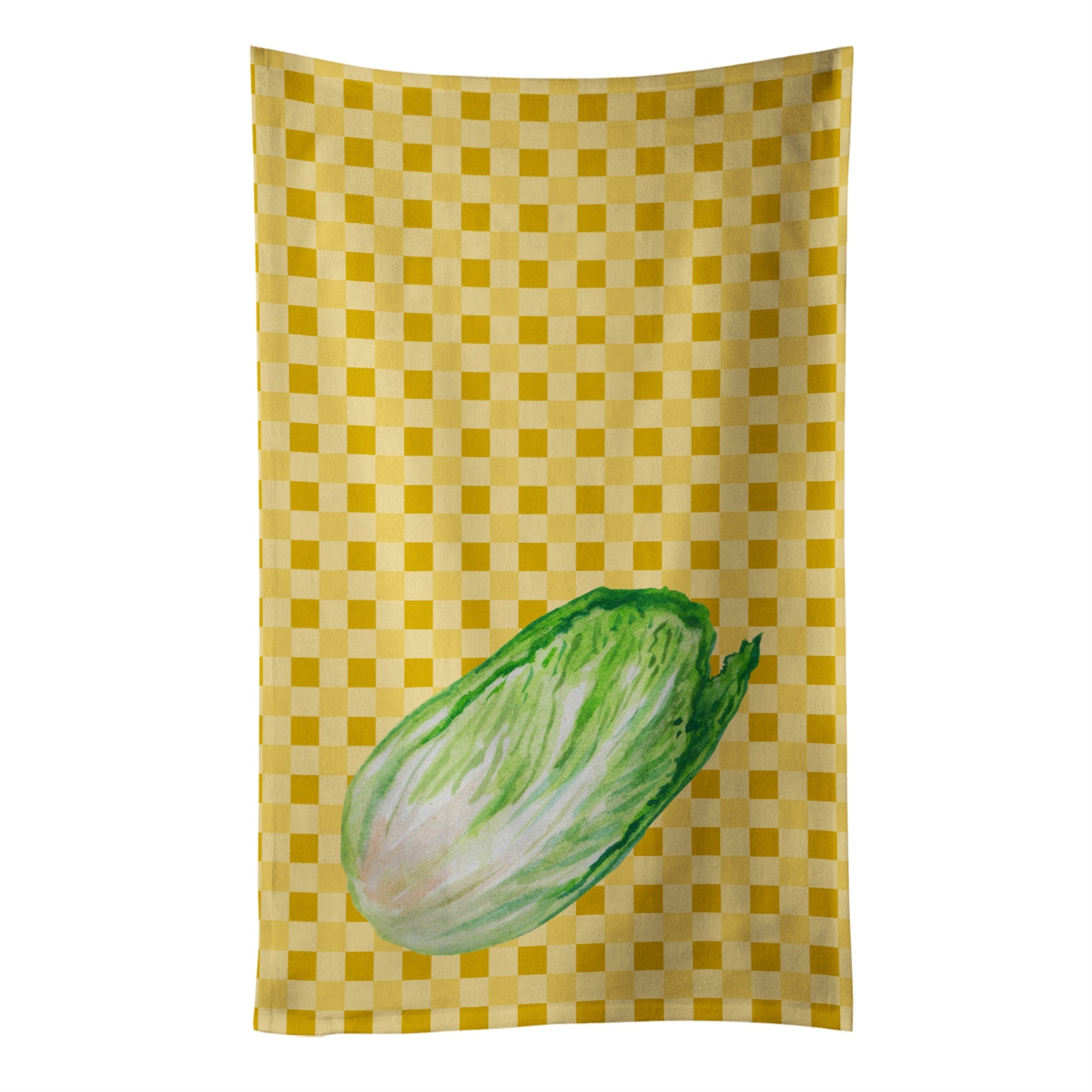 'Caroline'S Treasures Chinese Cabbage On Basketweave Decorated Dish Towel, 25Hx15W, Multicolor''