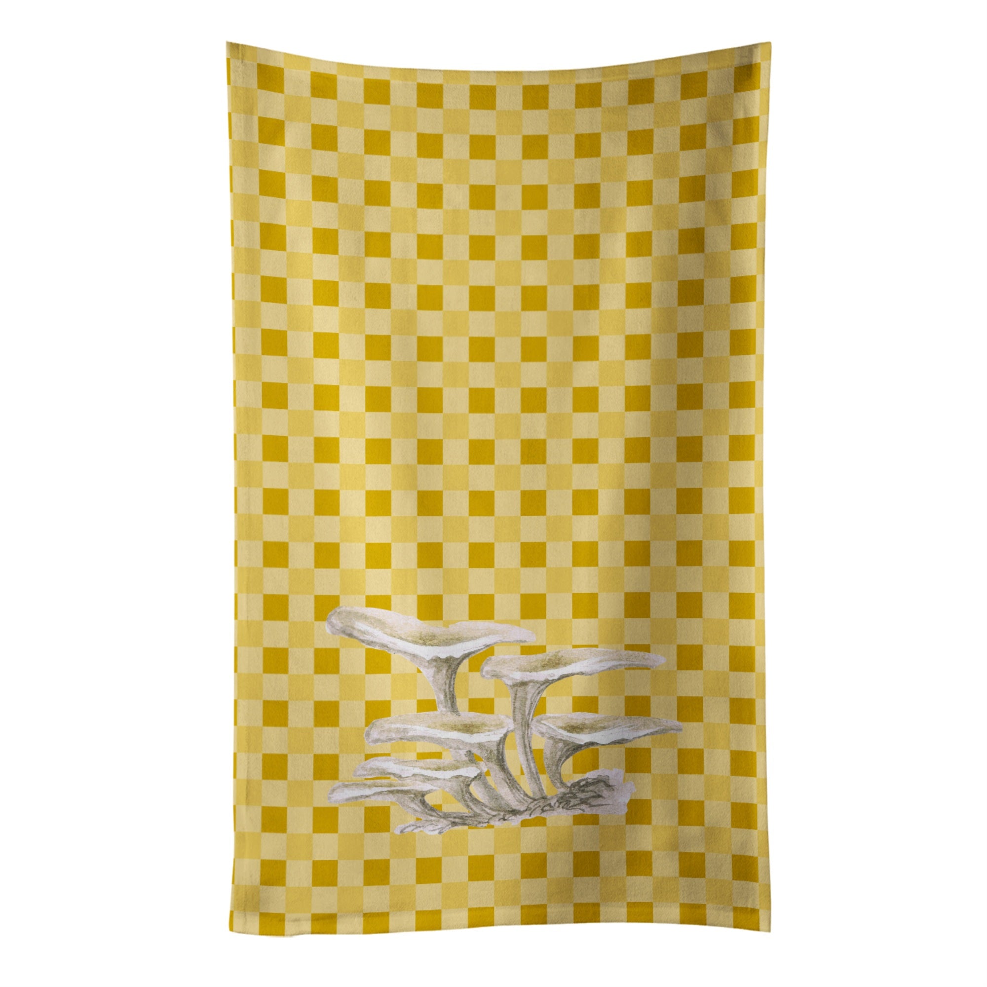 'Caroline'S Treasures Oyster Mushrooms On Basketweave Decorated Dish Towel, 25Hx15W, Multicolor''