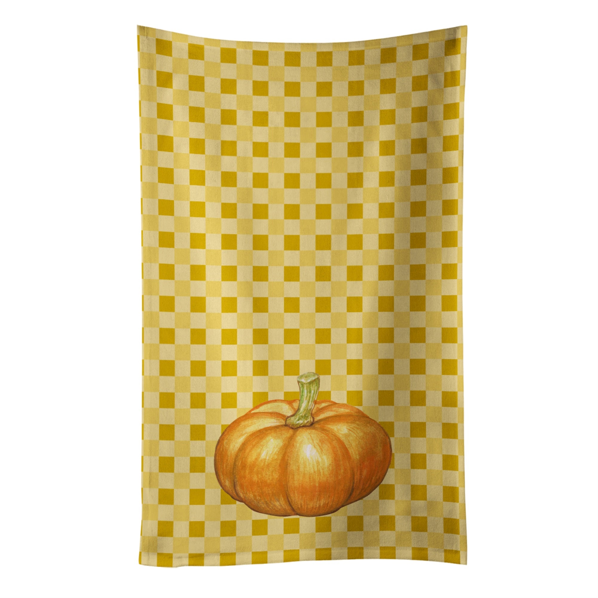 'Caroline'S Treasures Pumpkin On Basketweave Decorated Dish Towel, 25Hx15W, Multicolor''
