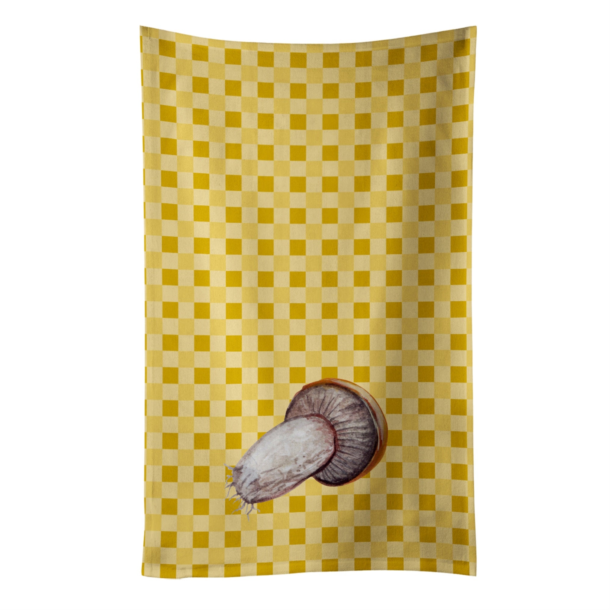 'Caroline'S Treasures Rotkappe Mushroom On Basketweave Decorated Dish Towel, 25Hx15W, Multicolor''