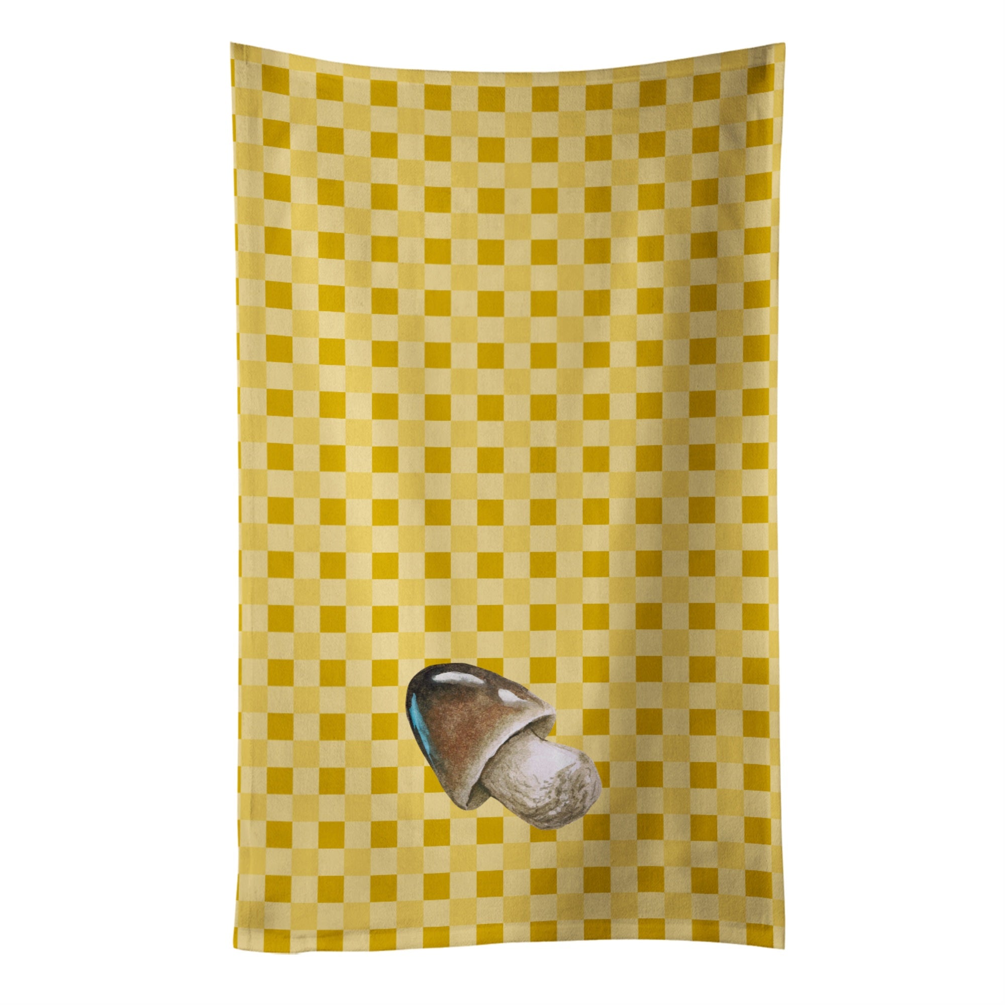 'Caroline'S Treasures Straw Mushroom On Basketweave Decorated Dish Towel, 25Hx15W, Multicolor''