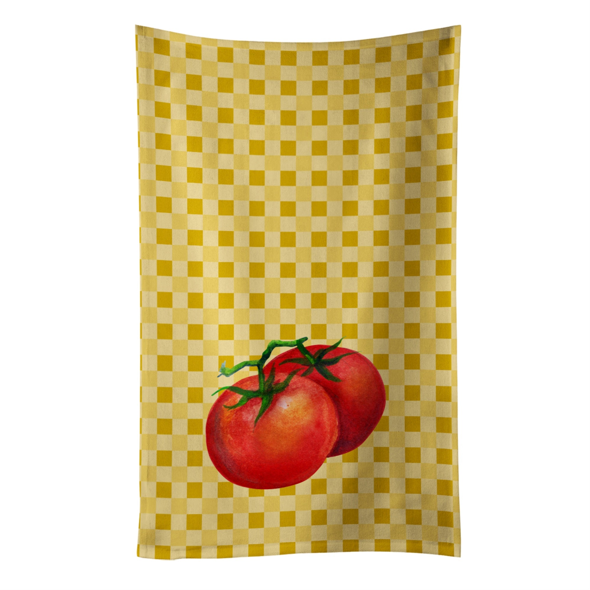 'Caroline'S Treasures Tomato On Basketweave Decorated Dish Towel, 25Hx15W, Multicolor''