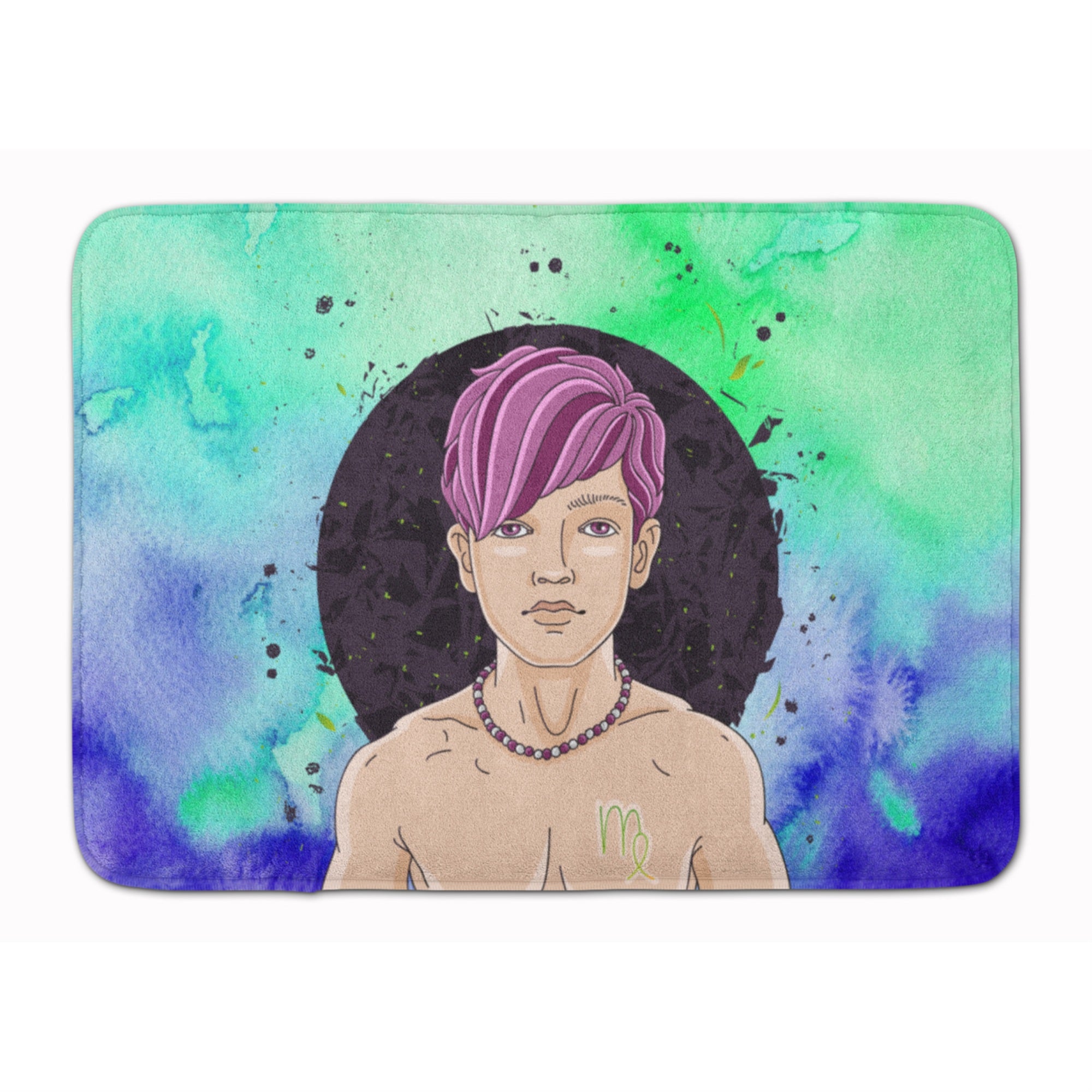 'Caroline'S Treasures Virgo Zodiac Sign Floor Mat, 19H X 27W, Multicolor''