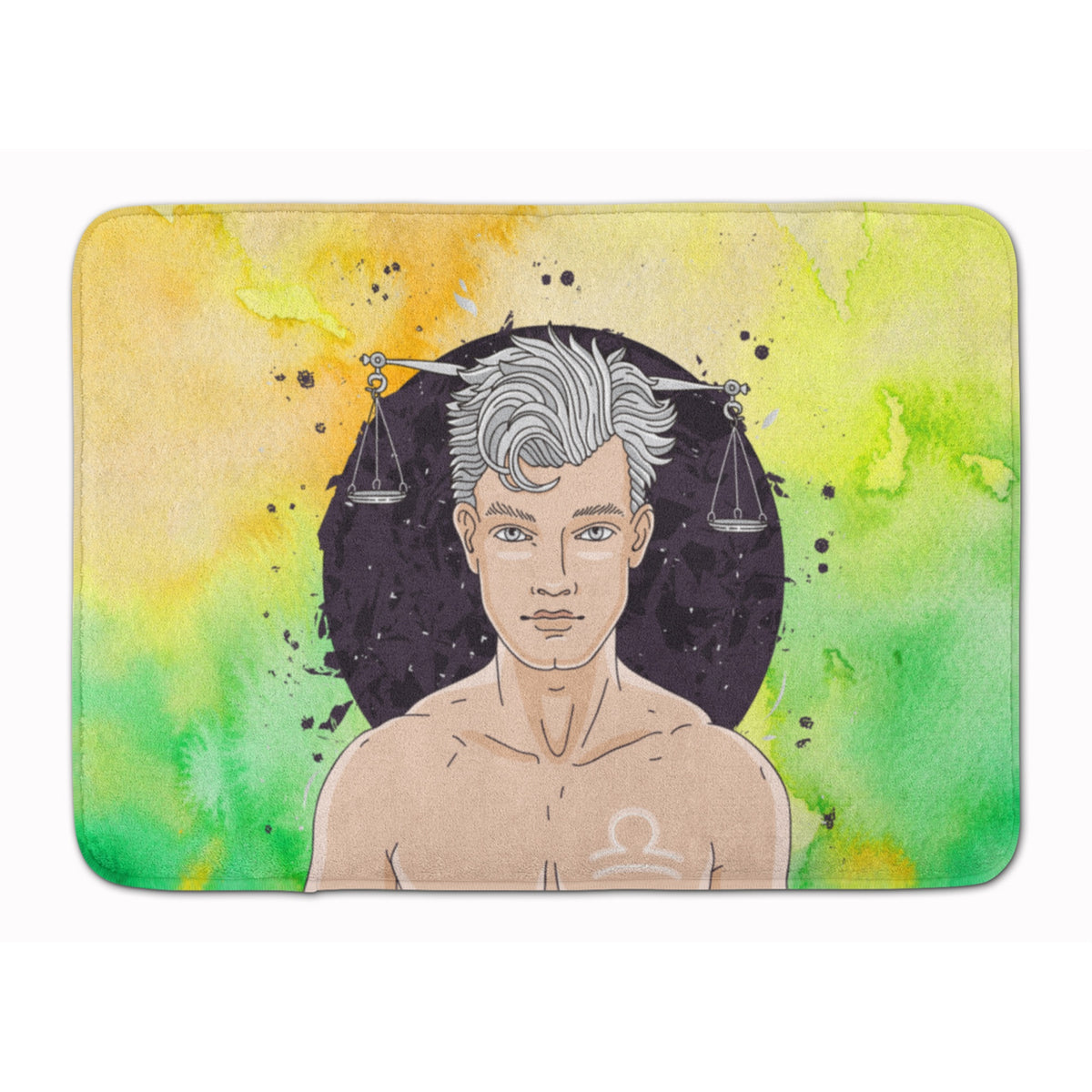 'Caroline'S Treasures Libra Zodiac Sign Floor Mat, 19H X 27W, Multicolor''