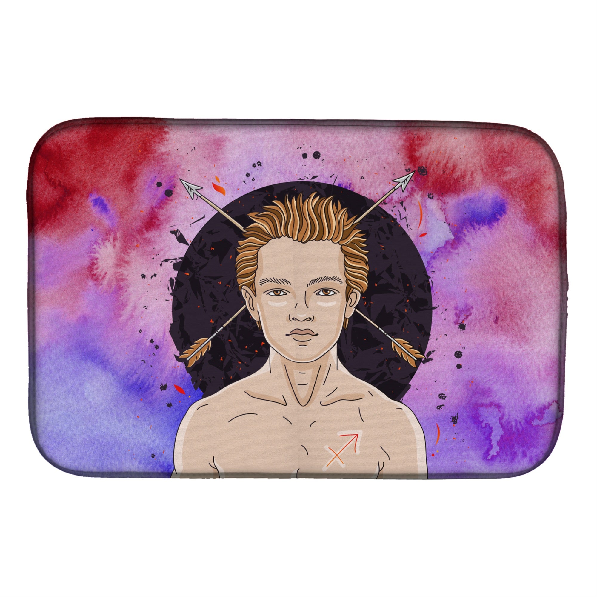 'Caroline'S Treasures Bb7325Ddm Dish Drying Mat, 14'''' X 21'''', Multicolor''