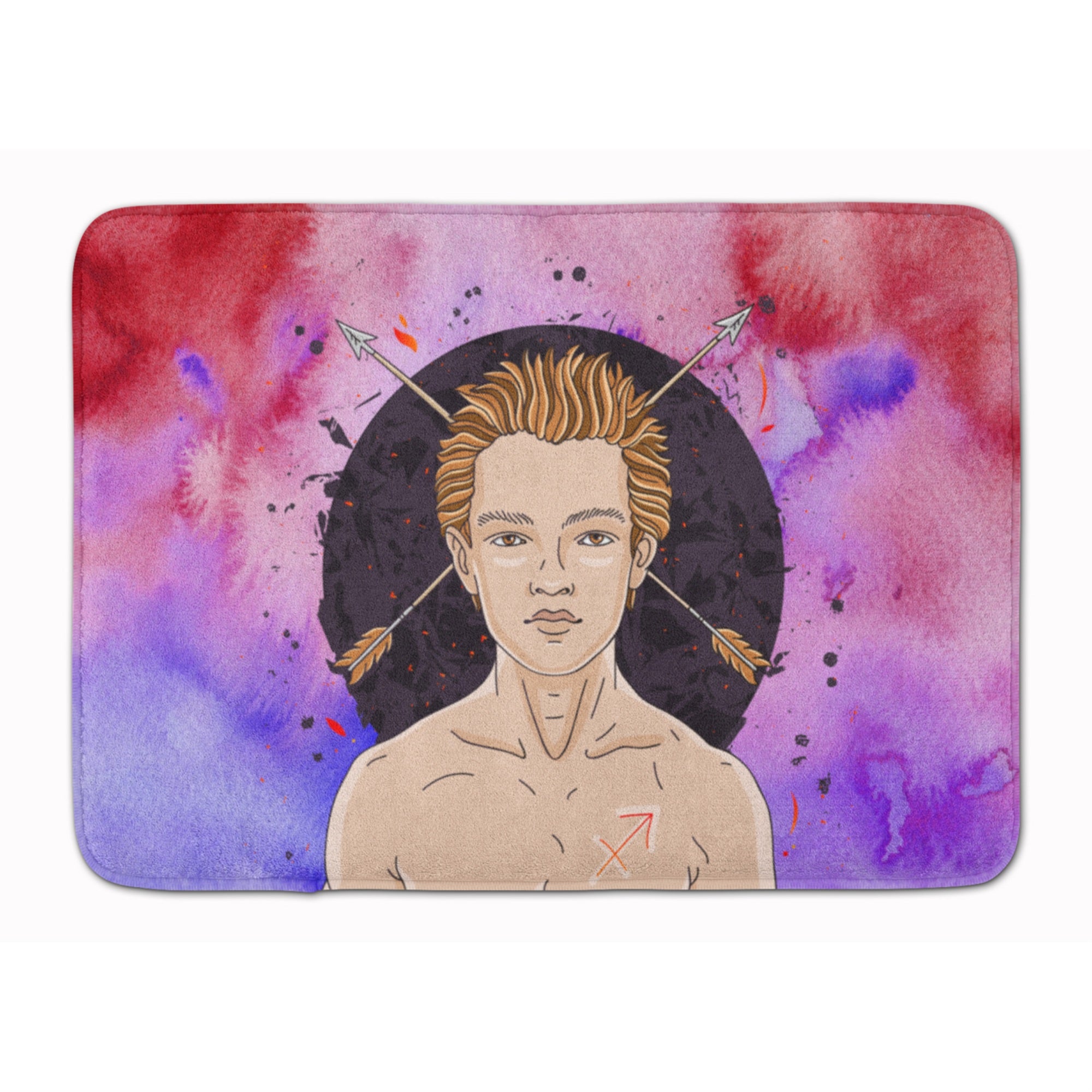 'Caroline'S Treasures Sagittarius Zodiac Sign Floor Mat, 19H X 27W, Multicolor''