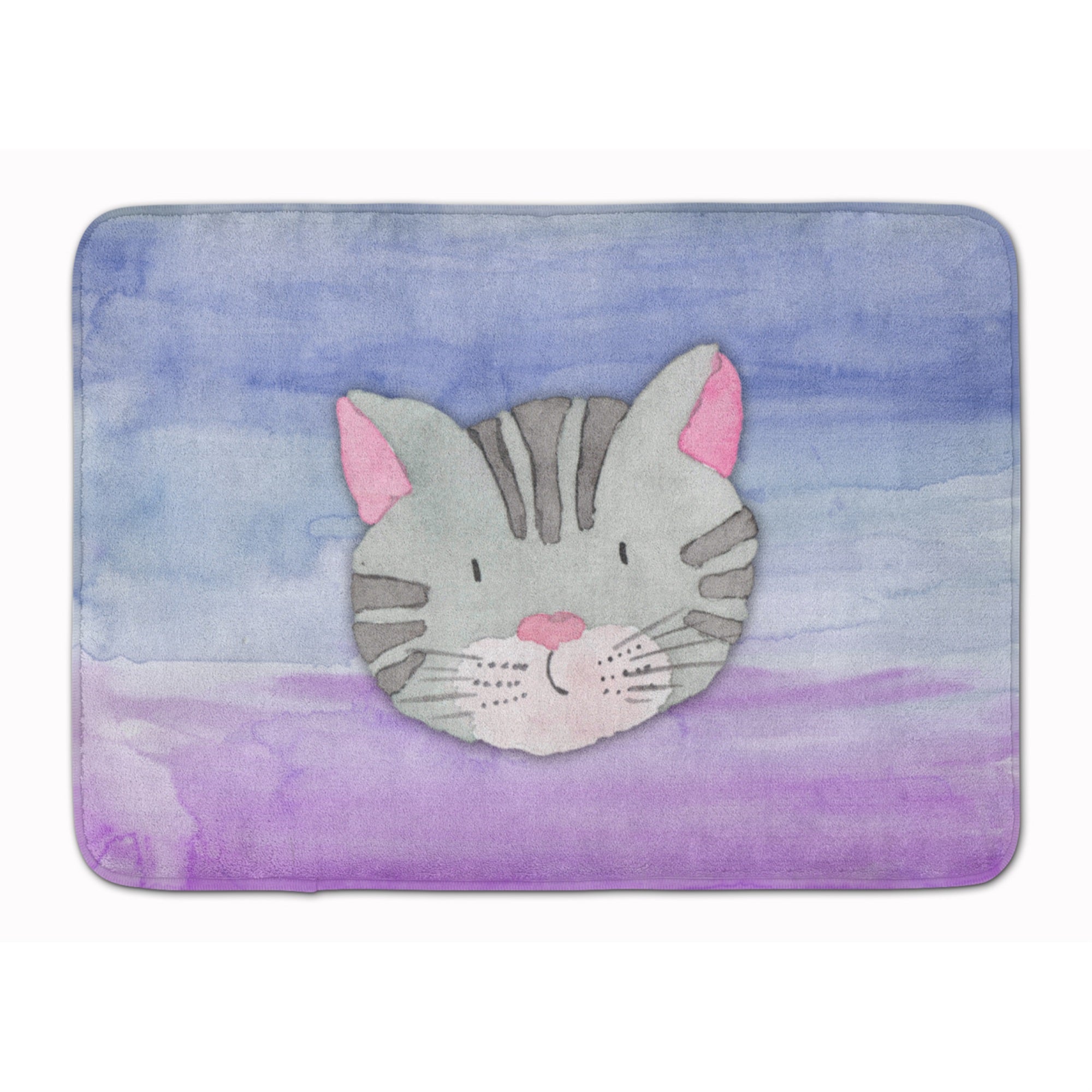 'Caroline'S Treasures Cat Face Watercolor Floor Mat, 19''''H X 27''''W, Multicolor''
