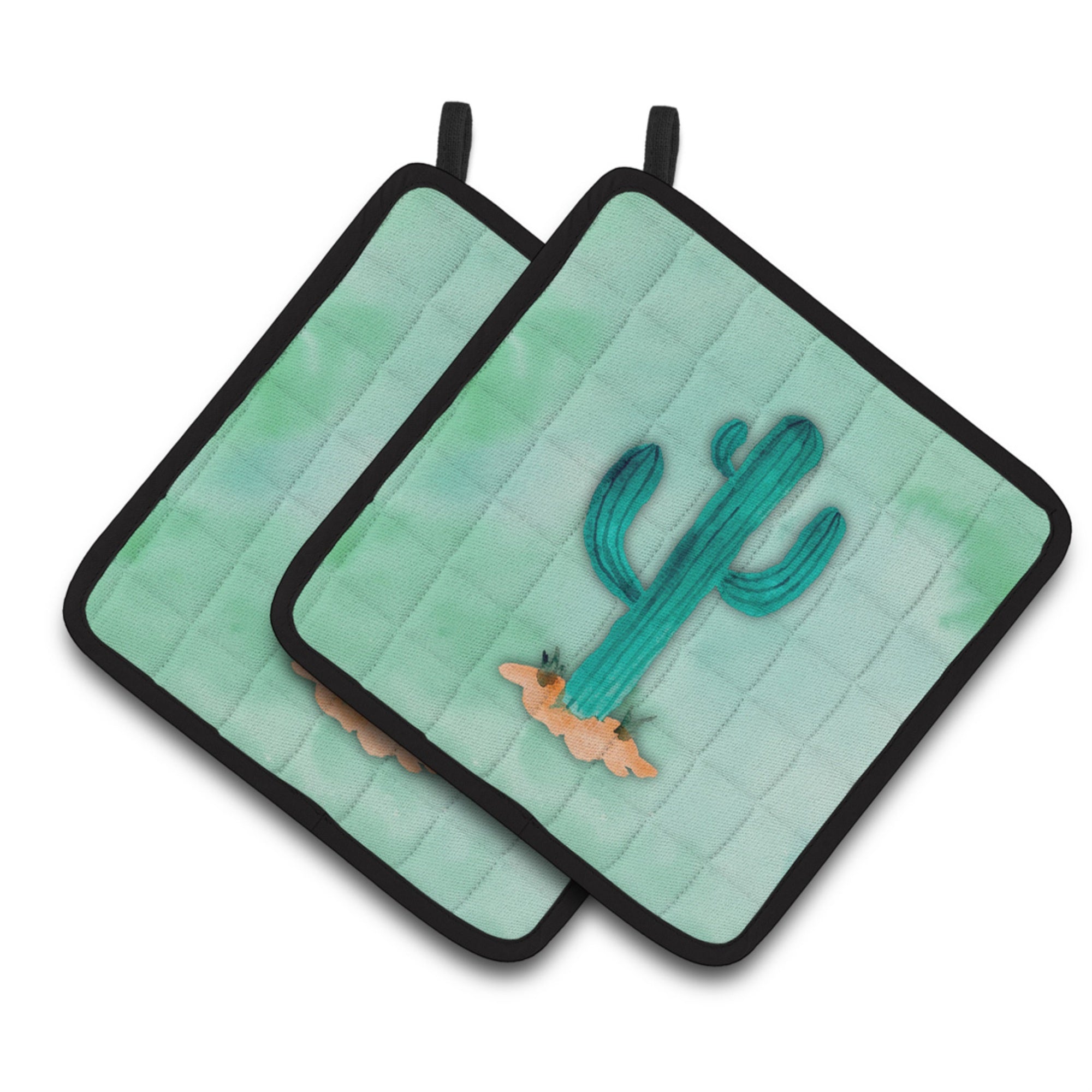 'Caroline'S Treasures Western Cactus Watercolor Decorated Pot Holder, 7.5''''H X 7.5''''W, Multicolor''