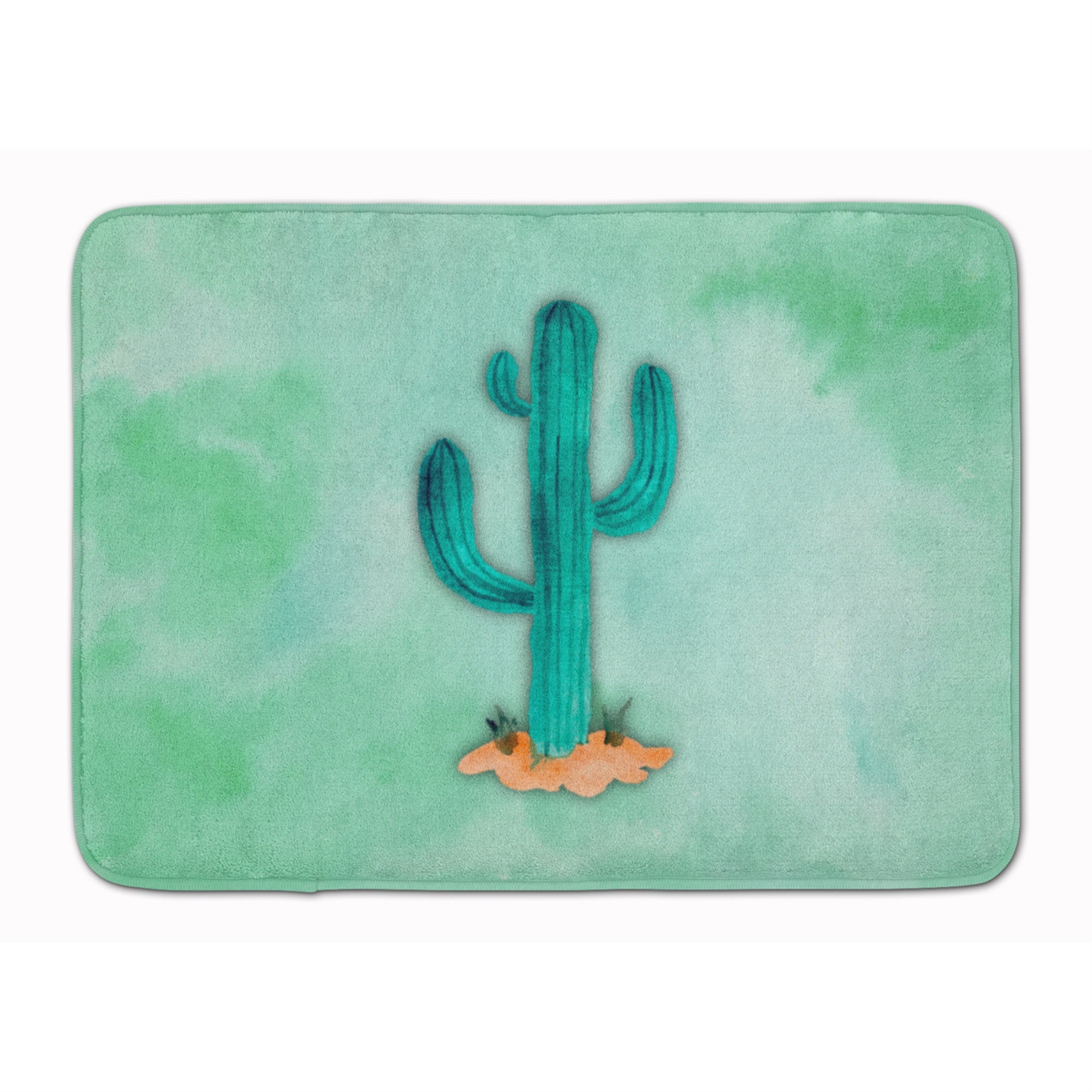 'Caroline'S Treasures Western Cactus Watercolor Floor Mat, 19''''H X 27''''W, Multicolor''