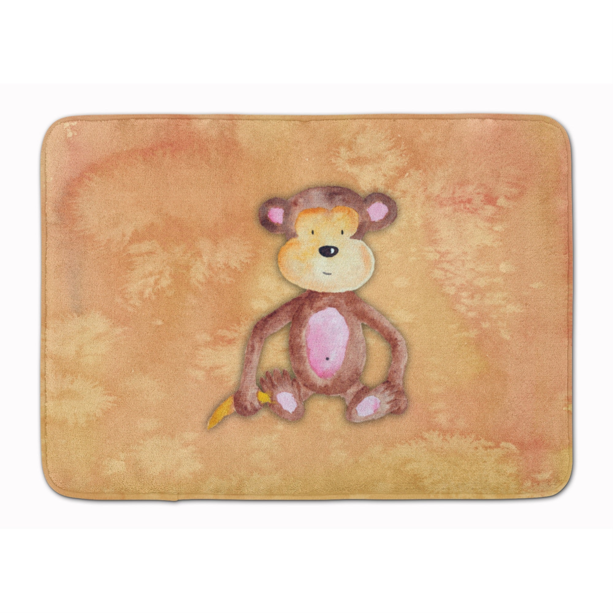 'Caroline'S Treasures Monkey Watercolor Floor Mat, 19''''H X 27''''W, Multicolor''