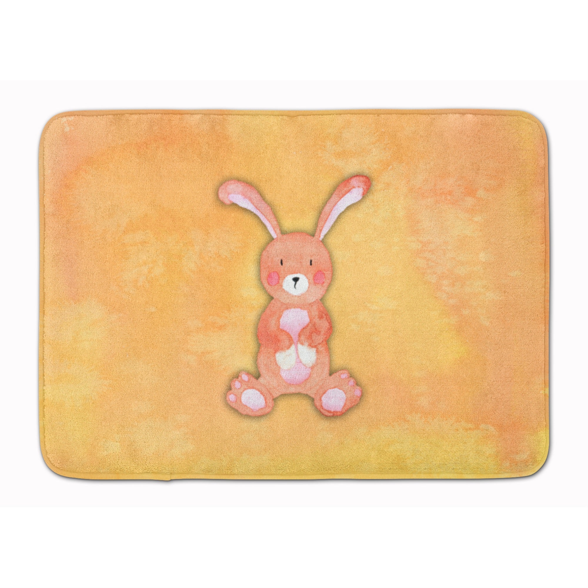 'Caroline'S Treasures Rabbit Watercolor Floor Mat, 19''''H X 27''''W, Multicolor''