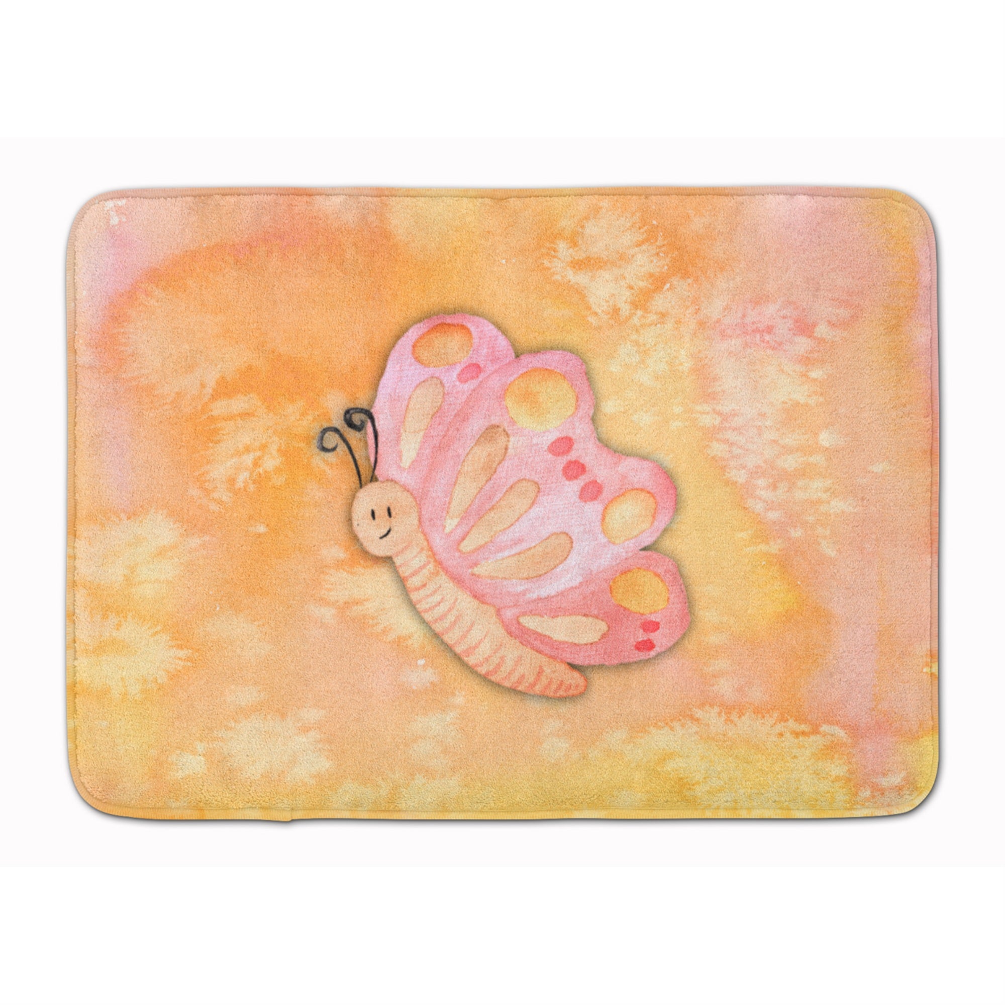 'Caroline'S Treasures Butterfly Watercolor Floor Mat, 19''''H X 27''''W, Multicolor''