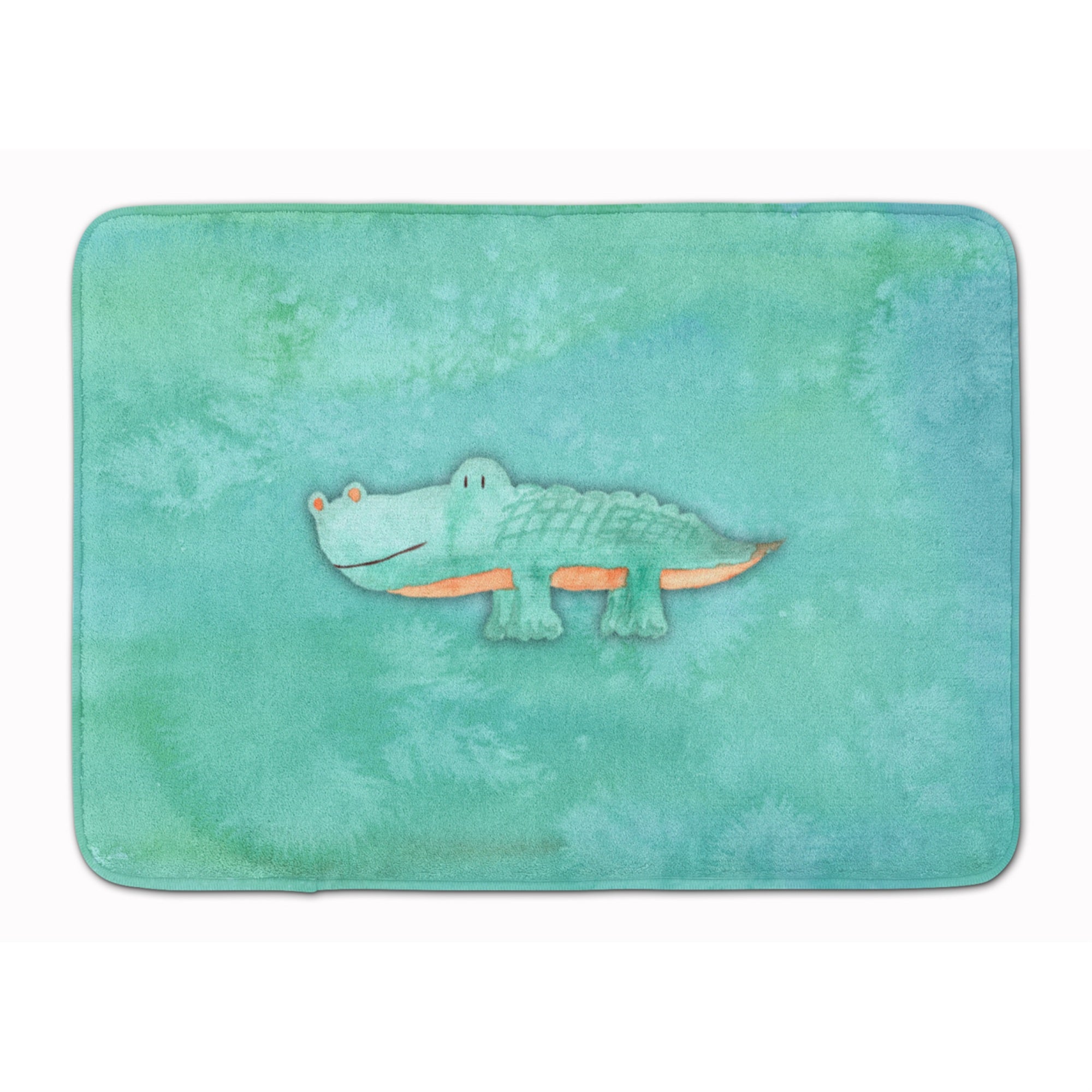 'Caroline'S Treasures Alligator Watercolor Floor Mat, 19''''H X 27''''W, Multicolor''