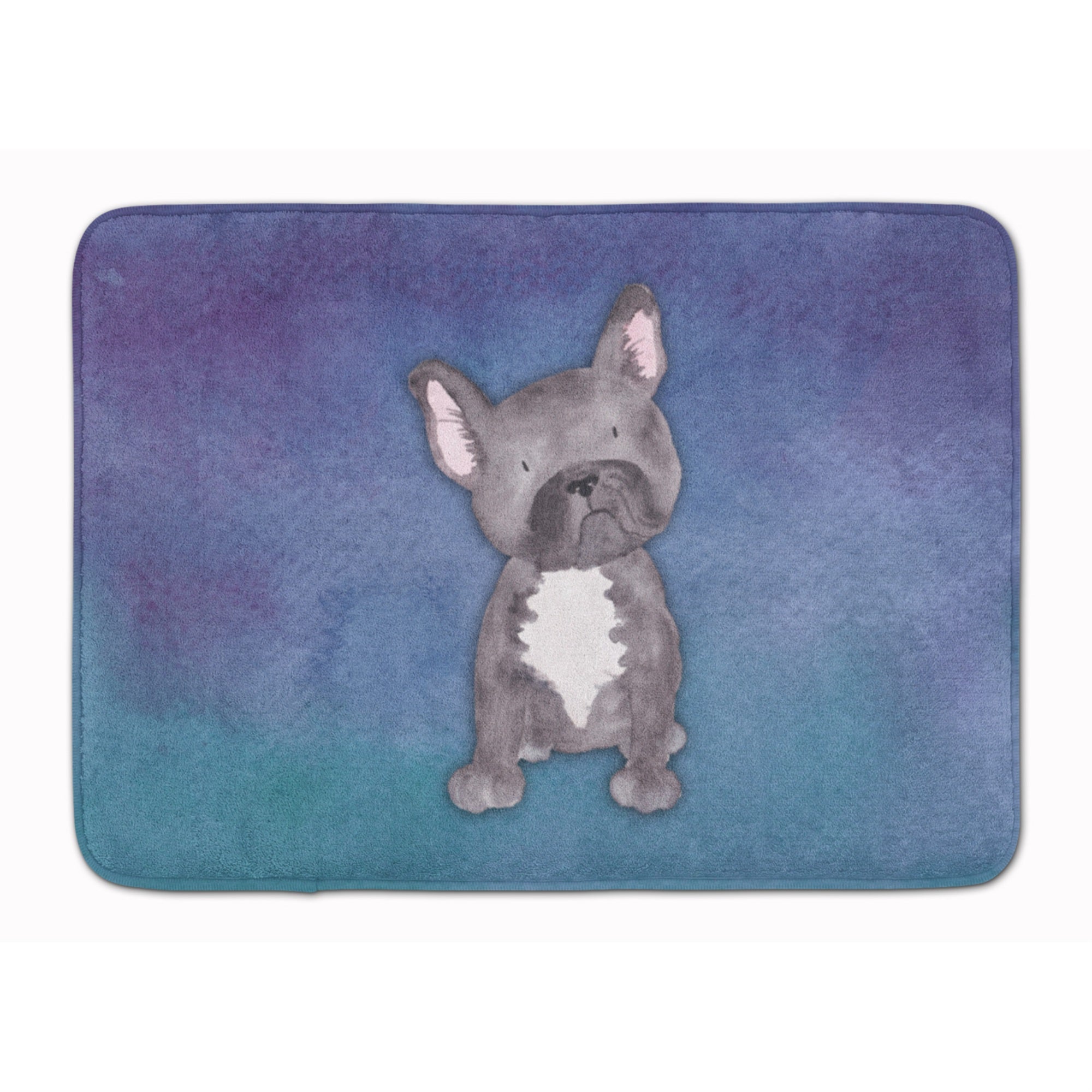 'Caroline'S Treasures French Bulldog Watercolor Floor Mat, 19''''H X 27''''W, Multicolor''