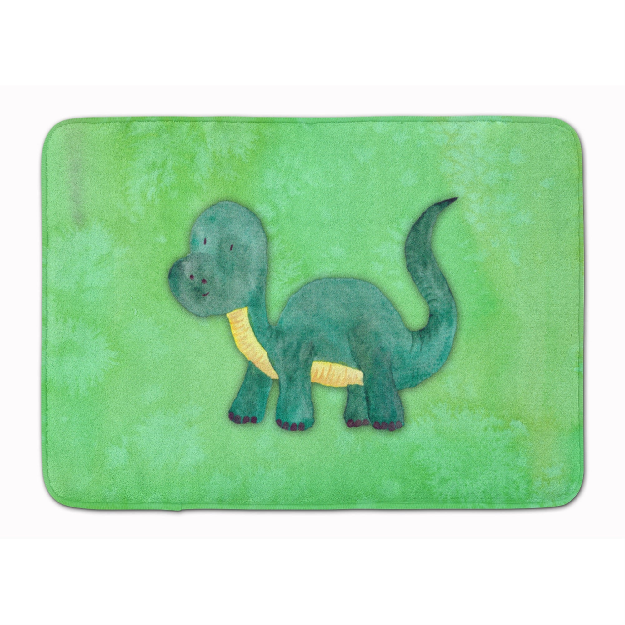 'Caroline'S Treasures Brontosaurus Watercolor Floor Mat, 19'''' X 27'''', Multicolor''