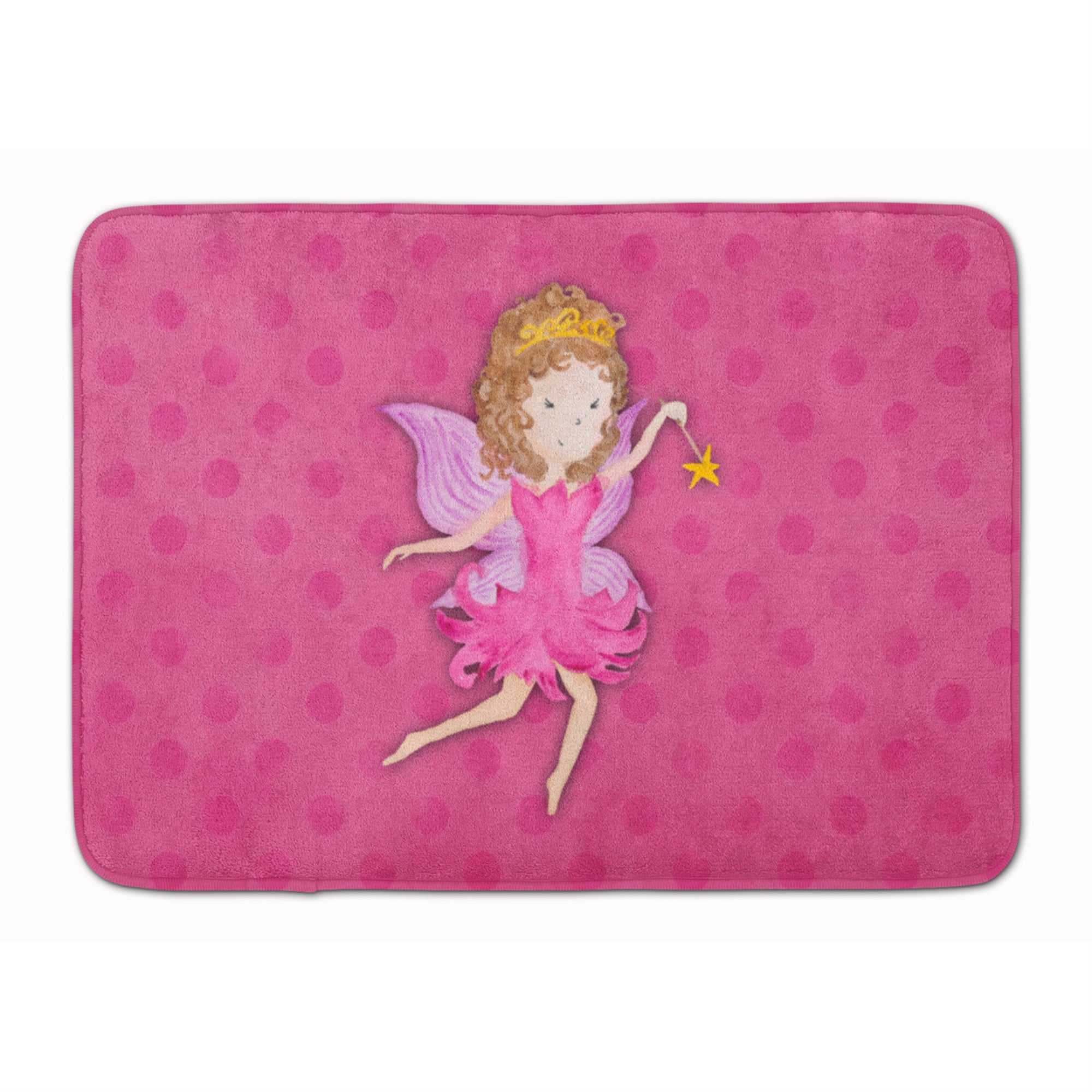 'Caroline'S Treasures Fairy Princess Watercolor Floor Mat, 19'''' X 27'''', Multicolor''