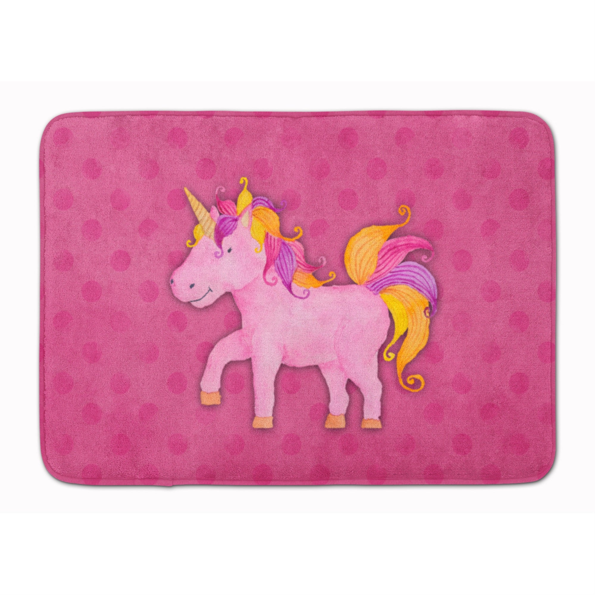 'Caroline'S Treasures Unicorn Watercolor Floor Mat, 19'''' X 27'''', Multicolor''