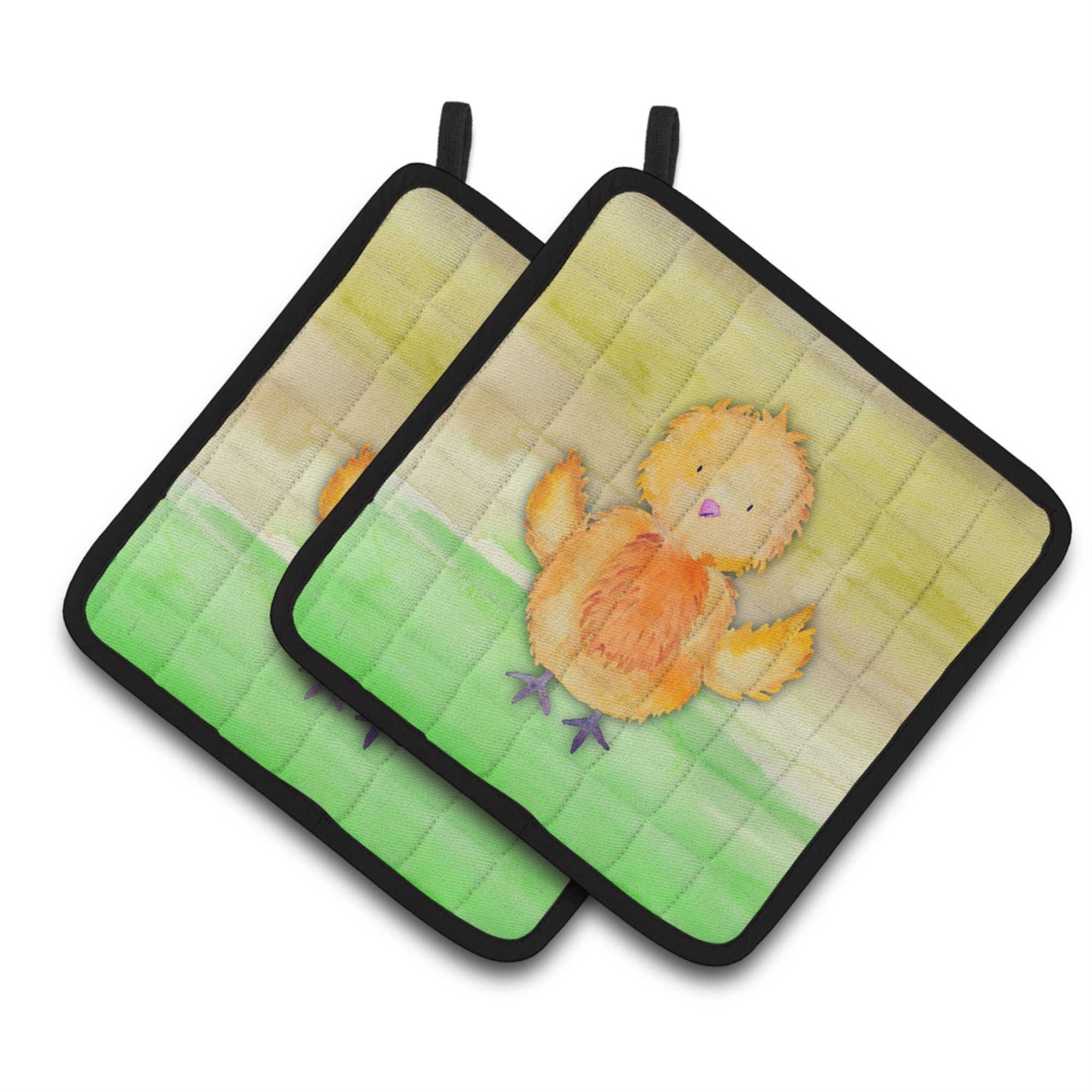 'Caroline'S Treasures Chicken Watercolor Decorated Pot Holder, 7.5'''' X 7.5'''', Multicolor''