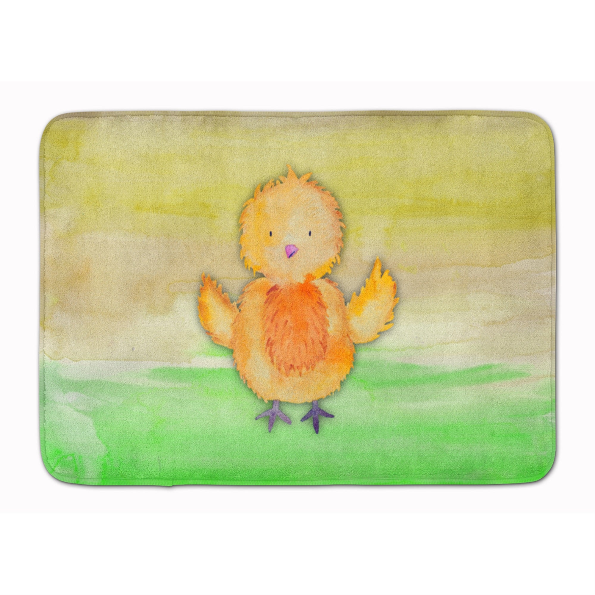 'Caroline'S Treasures Chicken Watercolor Floor Mat, 19'''' X 27'''', Multicolor''