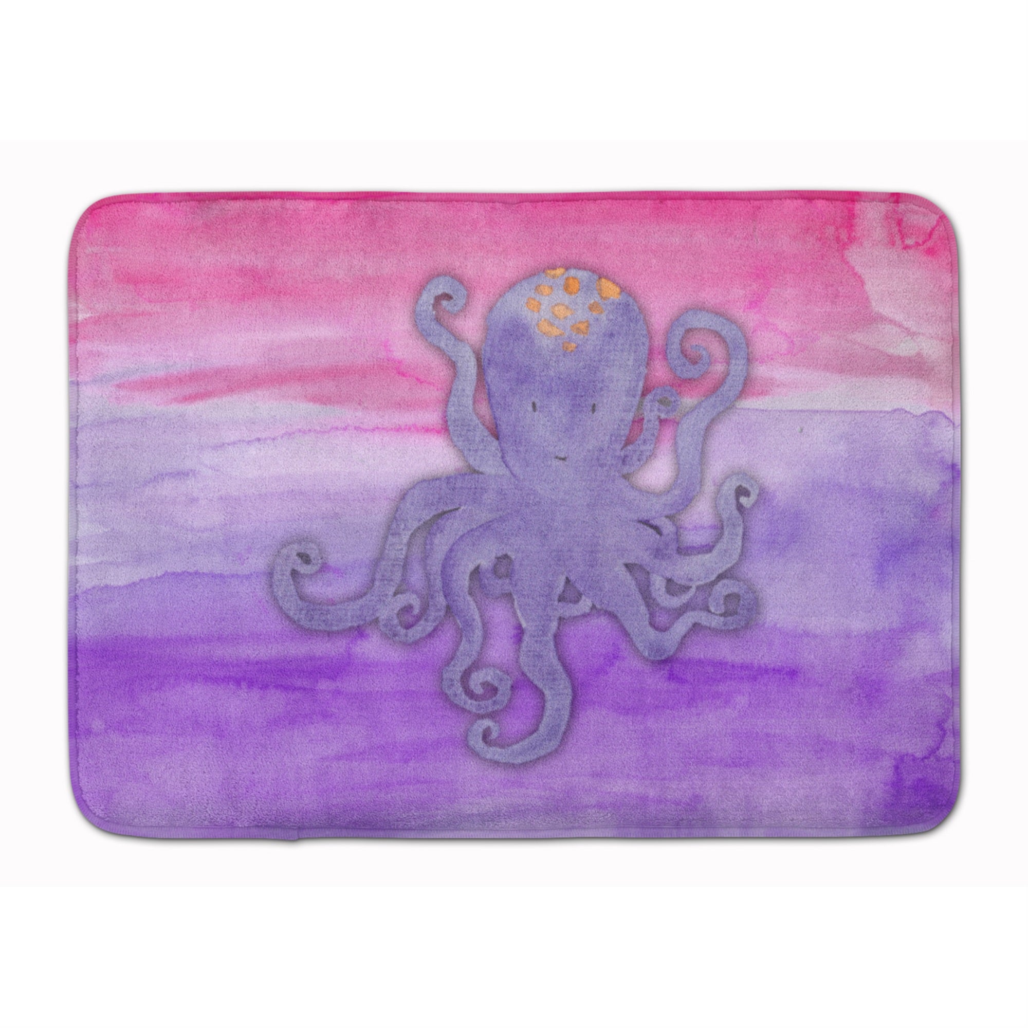 'Caroline'S Treasures Octopus Watercolor Floor Mat, 19'''' X 27'''', Multicolor''